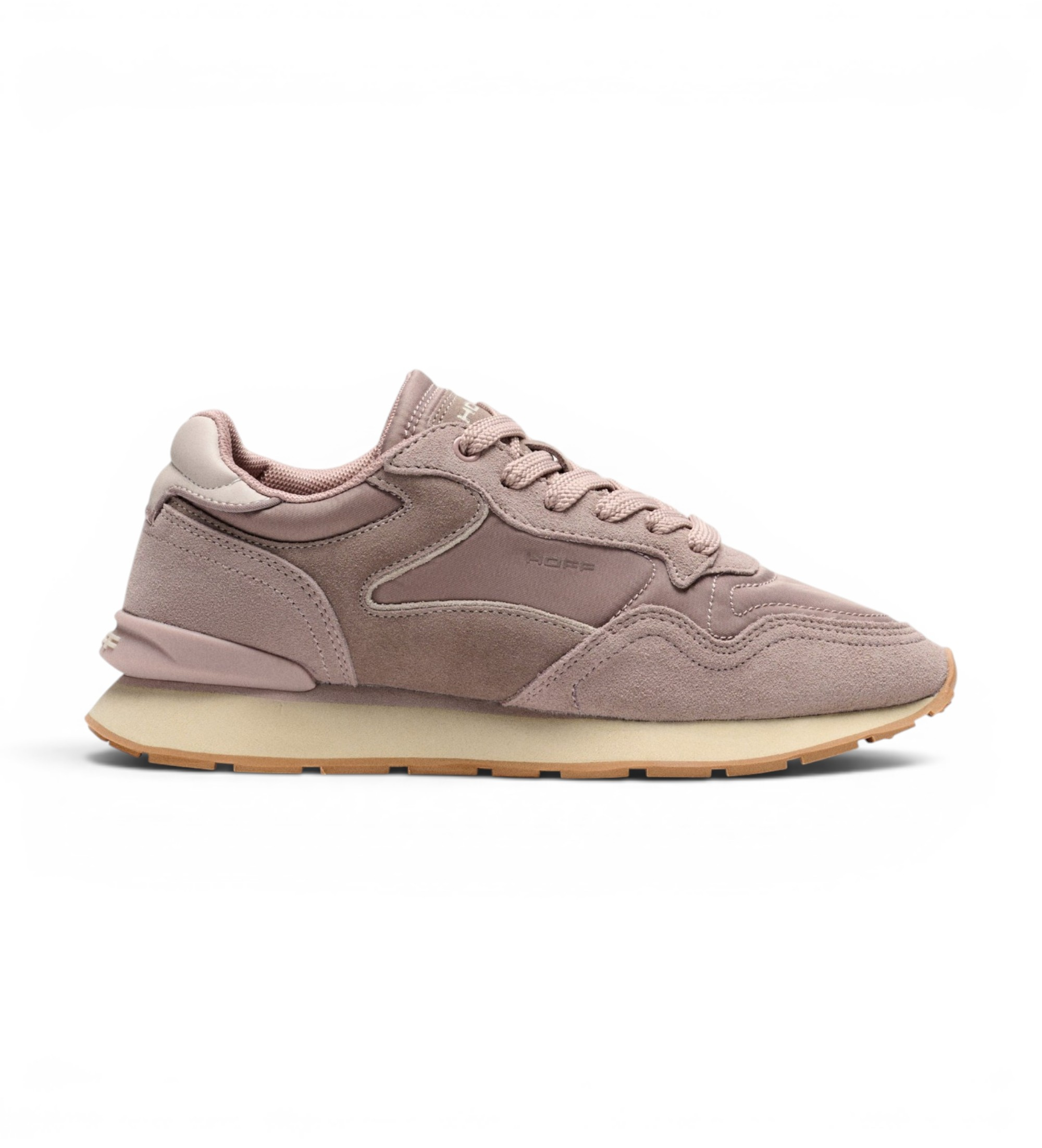 HOFF für Damen. 22602419 City Make beige Lederturnschuhe (39), Wohnung, Wildleder, Schnürsenkel, Lässig