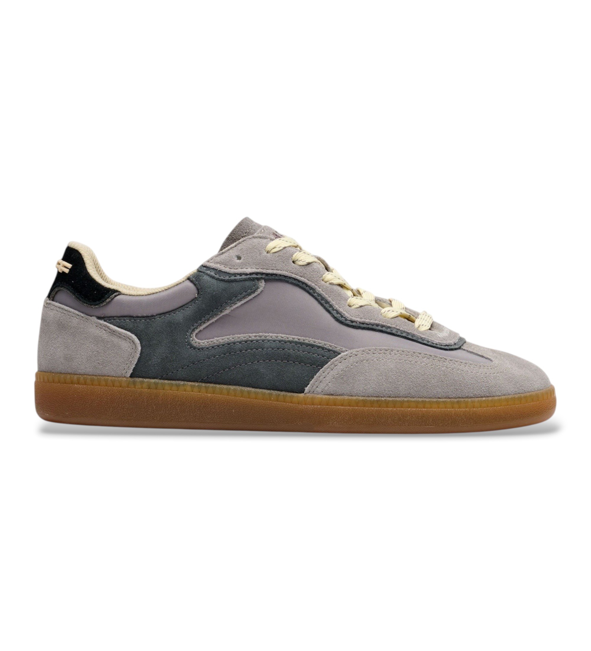 HOFF für Herren. 22619402 Park Leder Sneakers grau (43), Wohnung, Wildleder, Schnürsenkel, Lässig