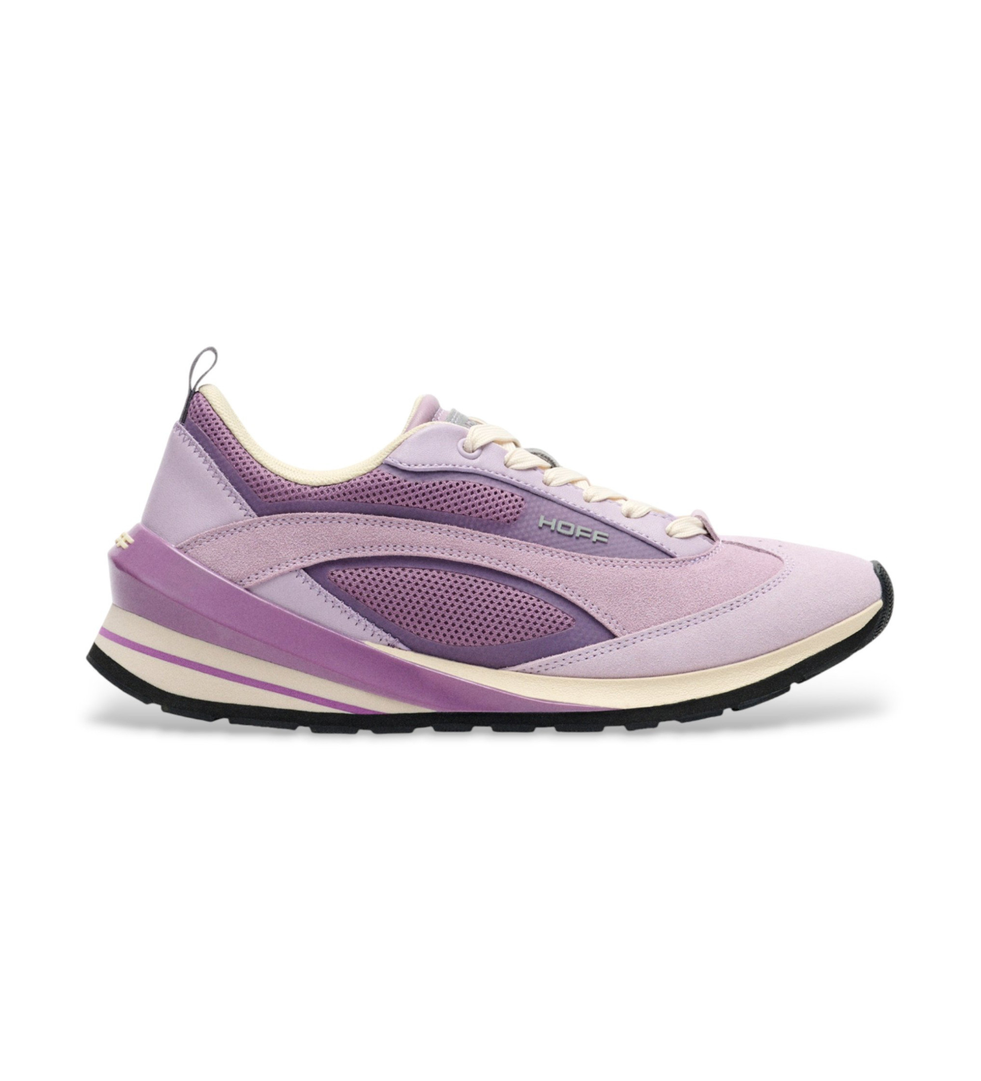 HOFF für Damen. 22565404 Leder Turnschuhe Seven Runner flieder (41), Wohnung, Schnürsenkel, Lässig