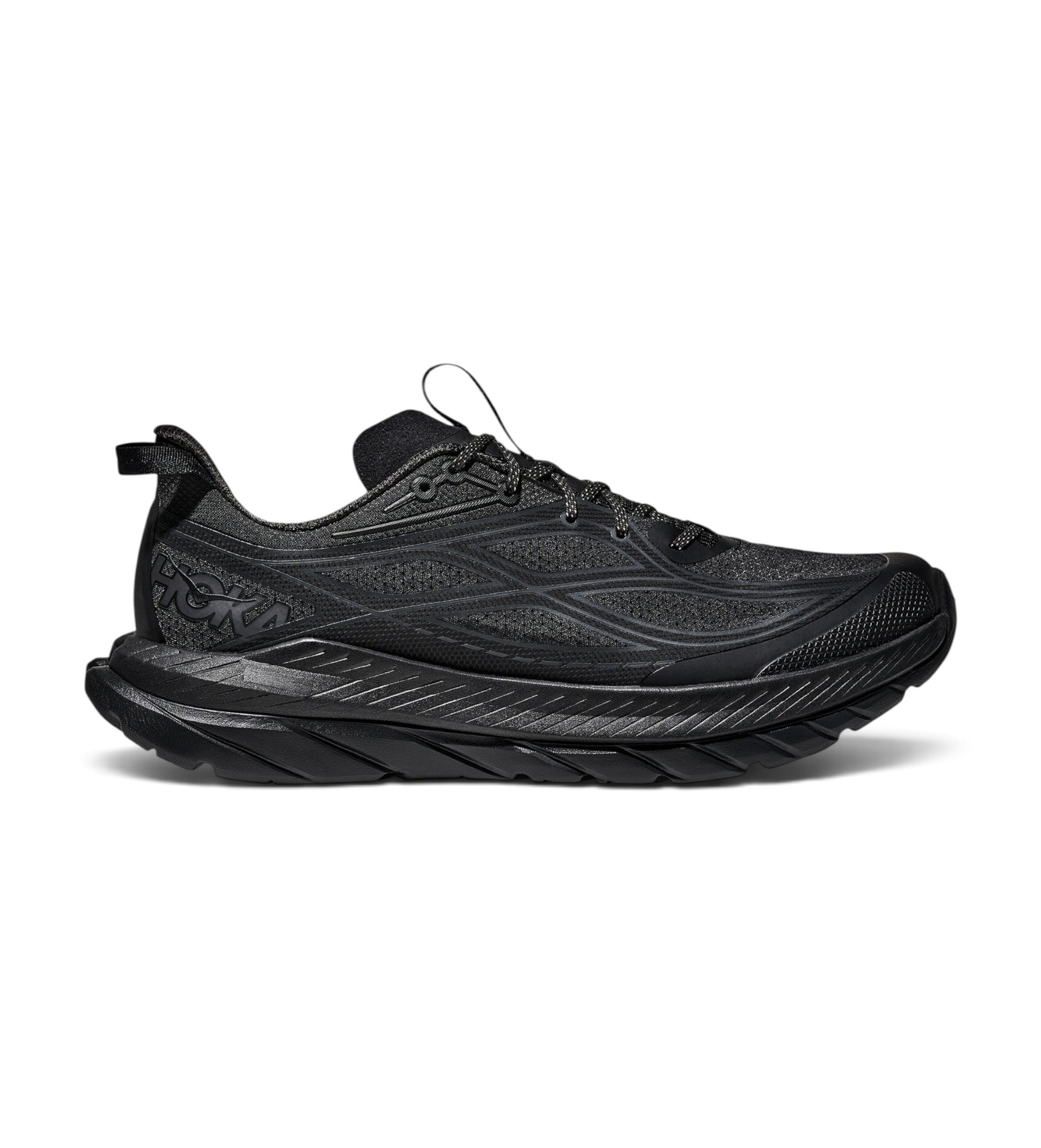 HOKA für Herren. 1176250M Mach Remastered Sneaker schwarz (42), Wohnung, Schnürsenkel, Lässig, Sportlich, Masche