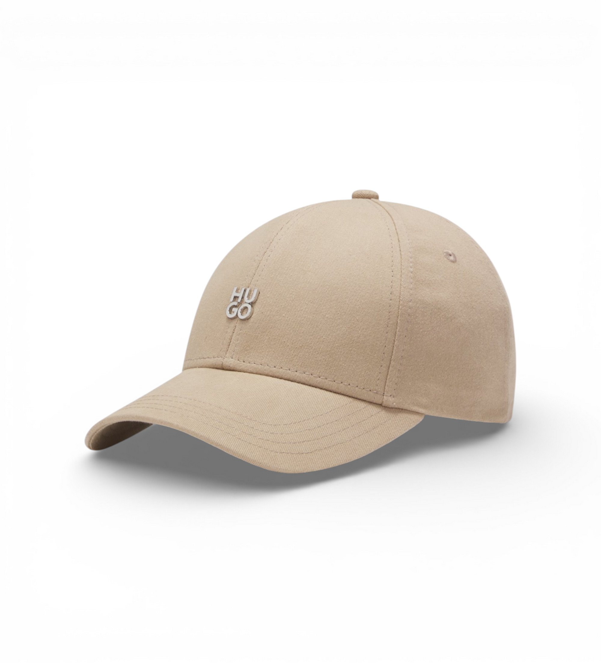 HUGO für Damen. 50533427 Beige Ally Cap (OSFA), Lässig, Baumwolle