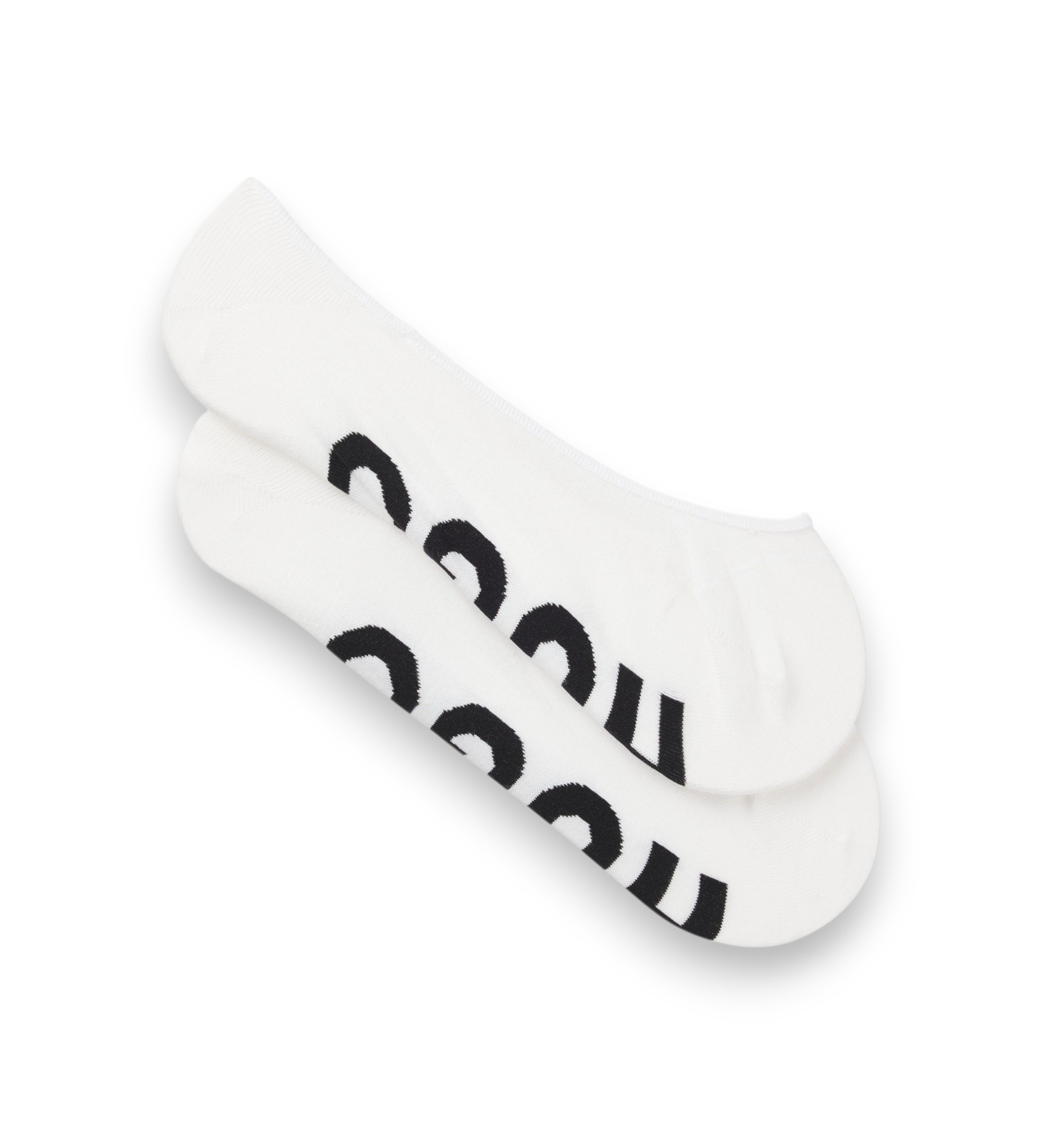 HUGO für Damen. 50549269 Set 2 Paar Socken Logo weiß (39-40), Heimtextilien, Baumwolle
