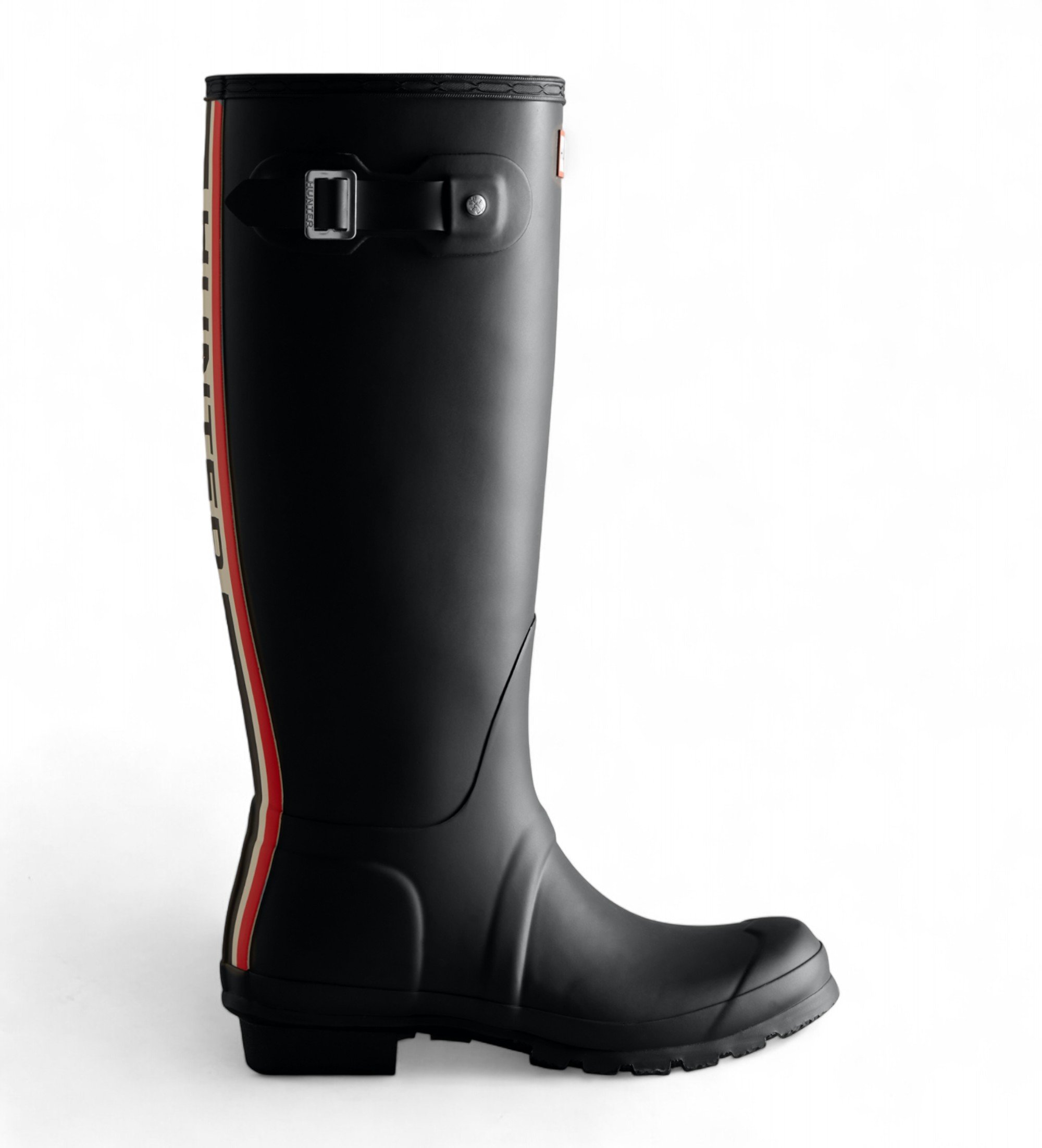 Hunter für Damen. WFT2353RMA ORG Hohe Stiefel schwarz (38), Wohnung, Keine, Lässig