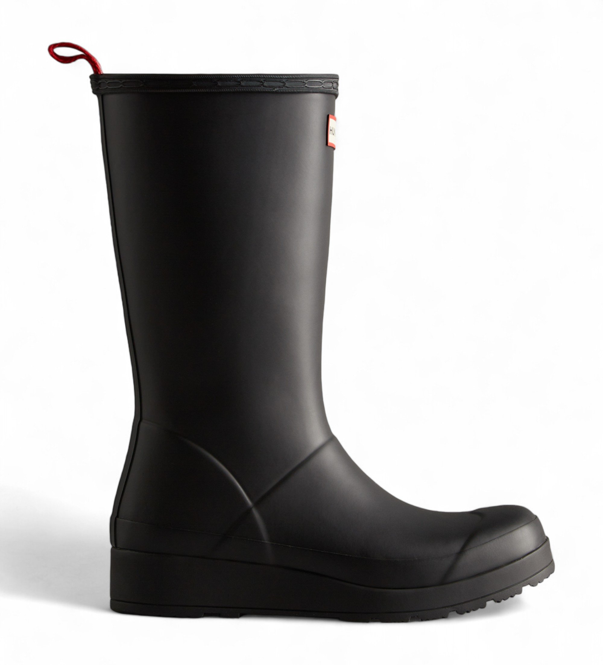 Huntervoor vrouwen. WFT2007RMA Originele Play enkellaarsjes zwart (38), Plat, Geen, Casual