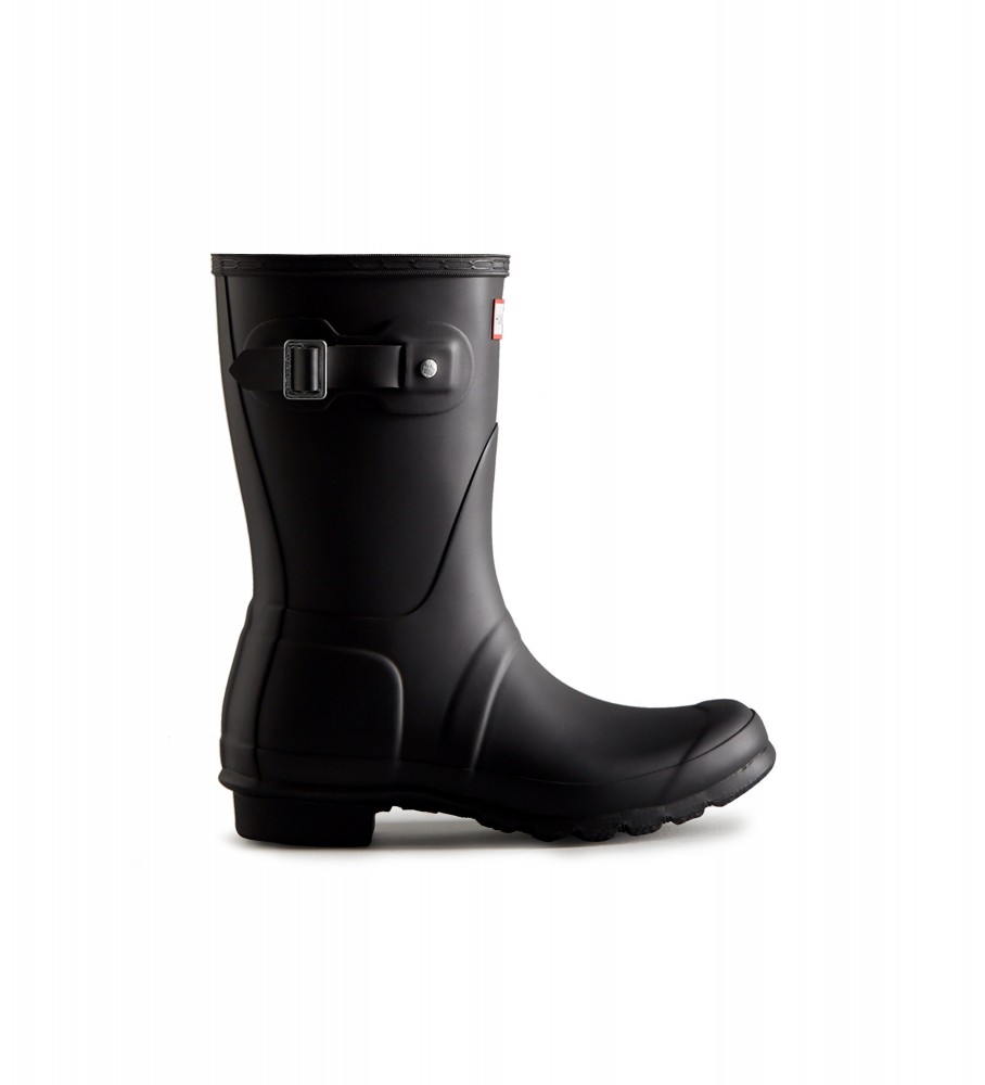 Hunter für Damen. WFS1000RMA Stiefel Original Short schwarz (40/41), Wohnung, Keine, Lässig