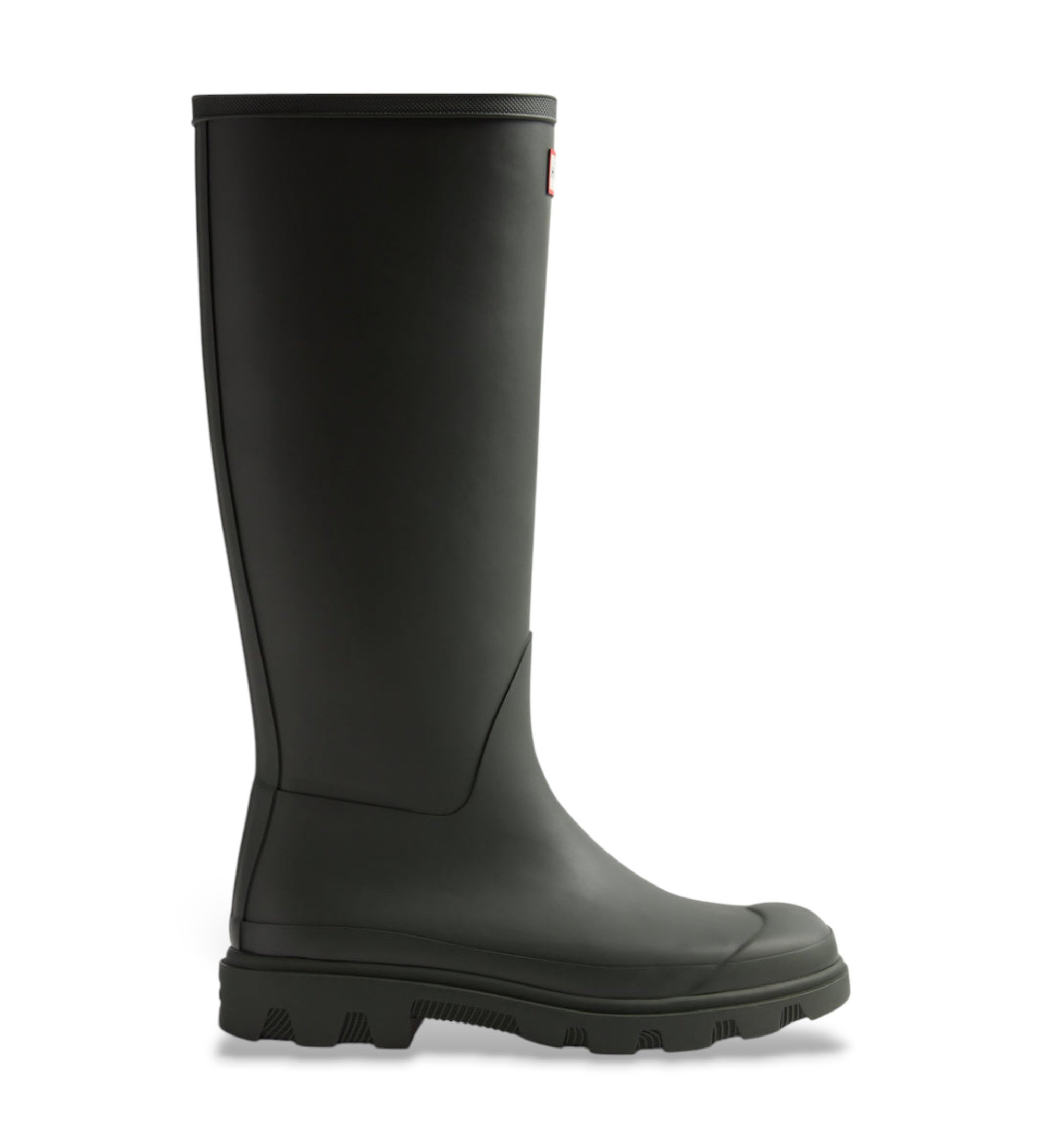 Hunter für Damen. FRU0001251 Hohe Stiefel Downpour dunkelgrün (41), Wohnung, Keine, Lässig