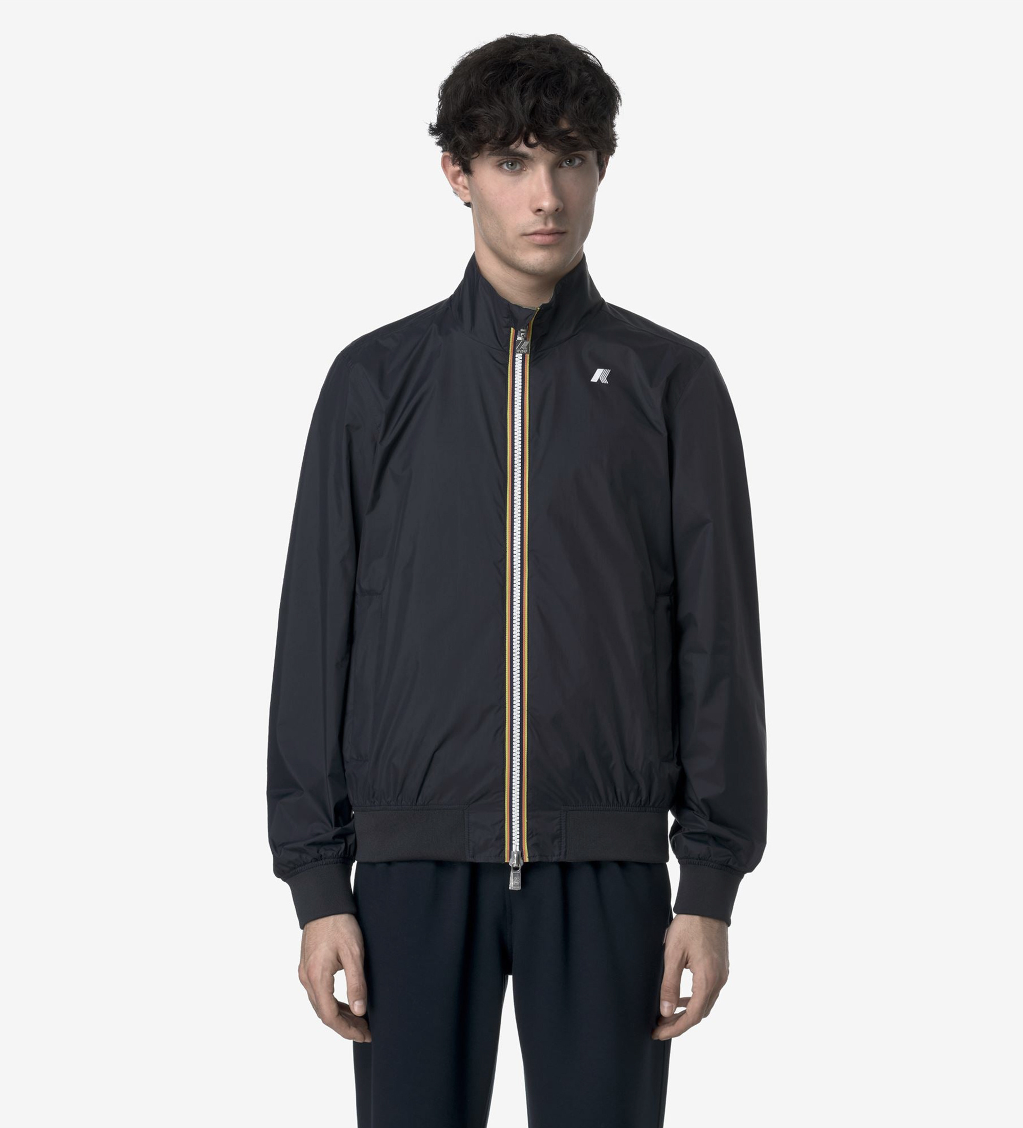 K-way für Herren. K6123PW Jacke Arsene Plus 2 Reversible Navy (S), Lässig, Nylon, Langarm