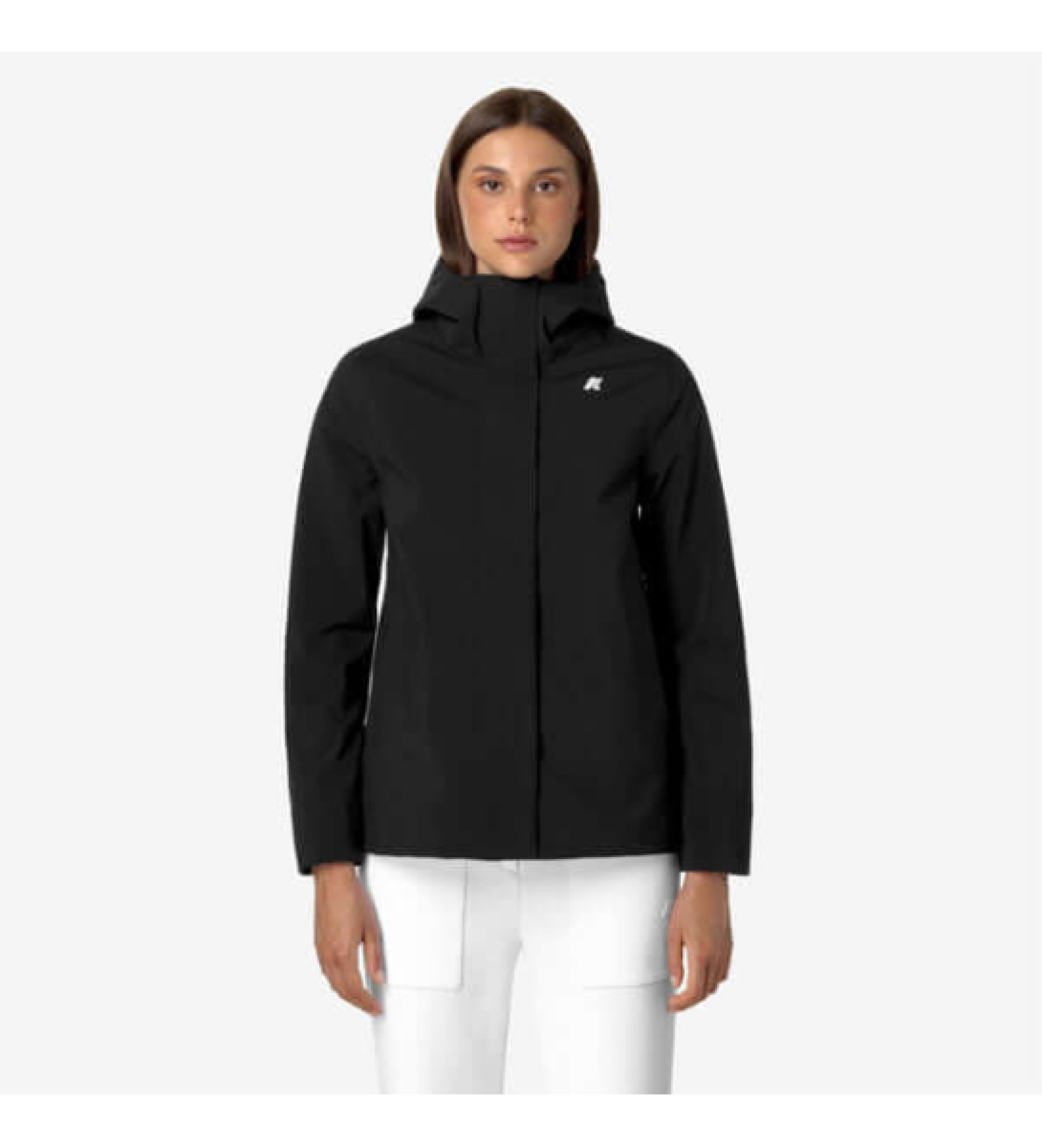 K-way für Damen. K21488W Jacke Madalina schwarz (M), Lässig, Nylon