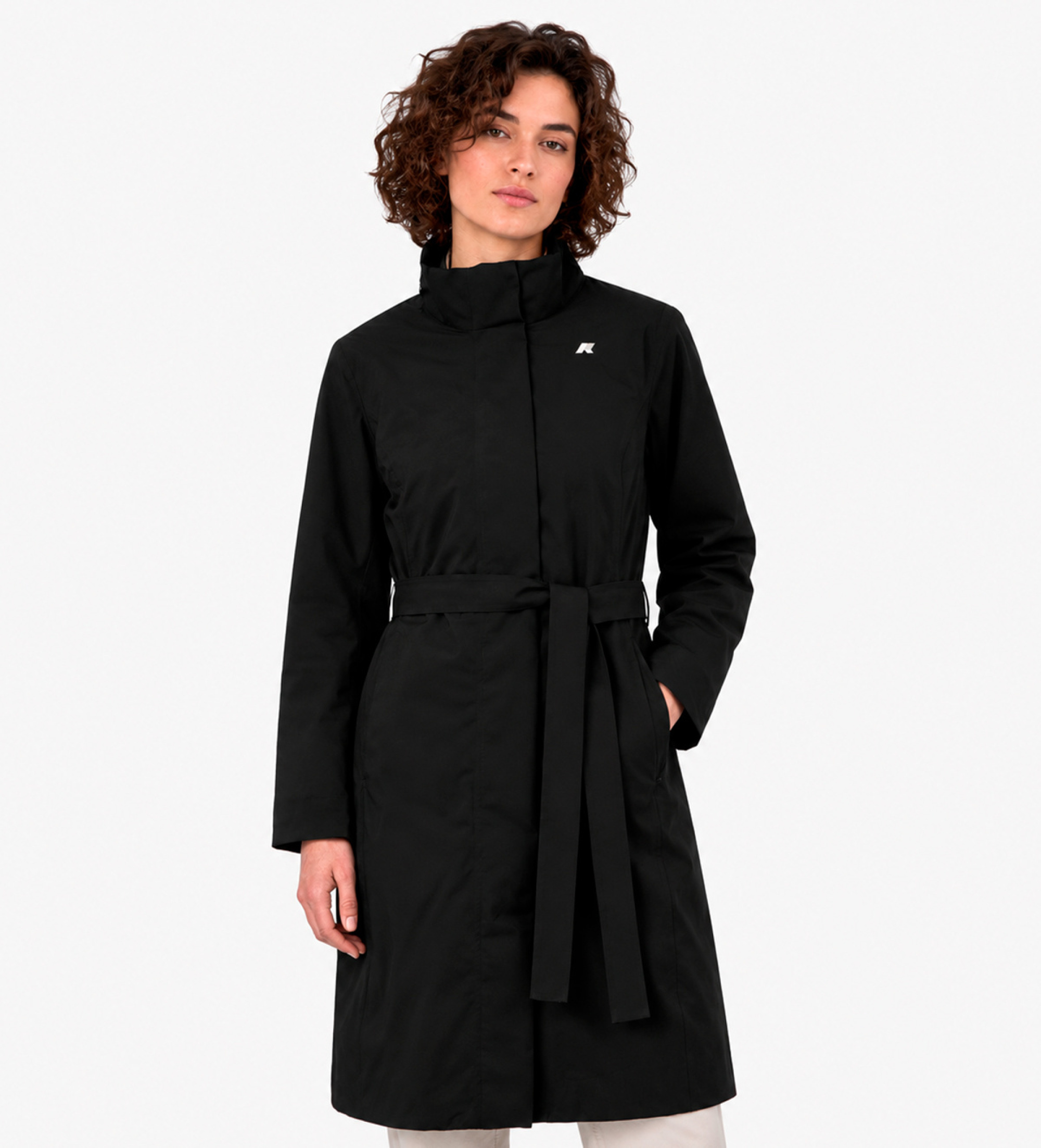 K-way für Damen. K2161CW Jacke Miranda 3in1 schwarz (S), Lässig, Recyceltes Polyester, Nachhaltig