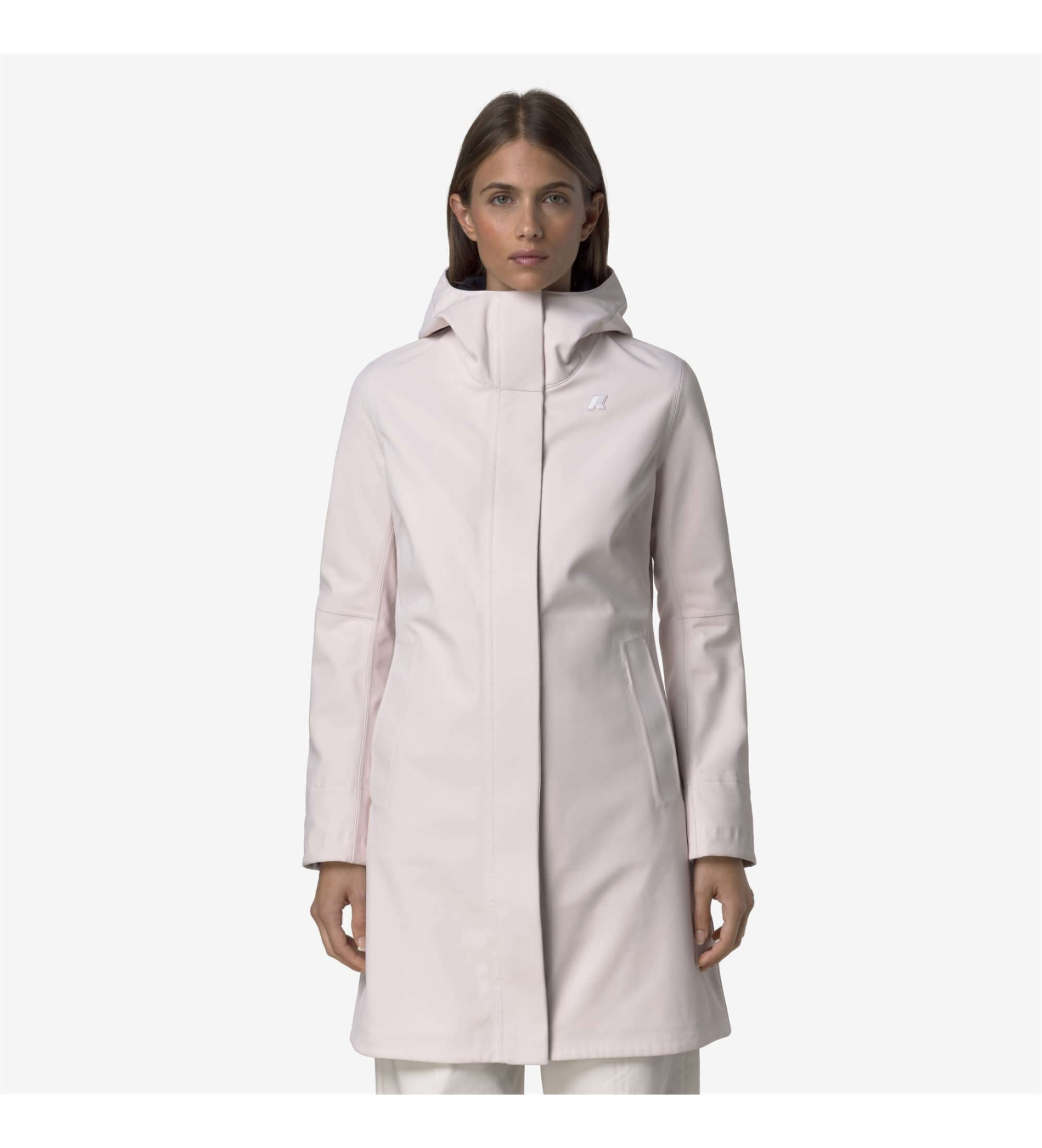 K-way für Damen. K21489W Stephy Bonded Jacke rosa (XS), Lässig, Nylon