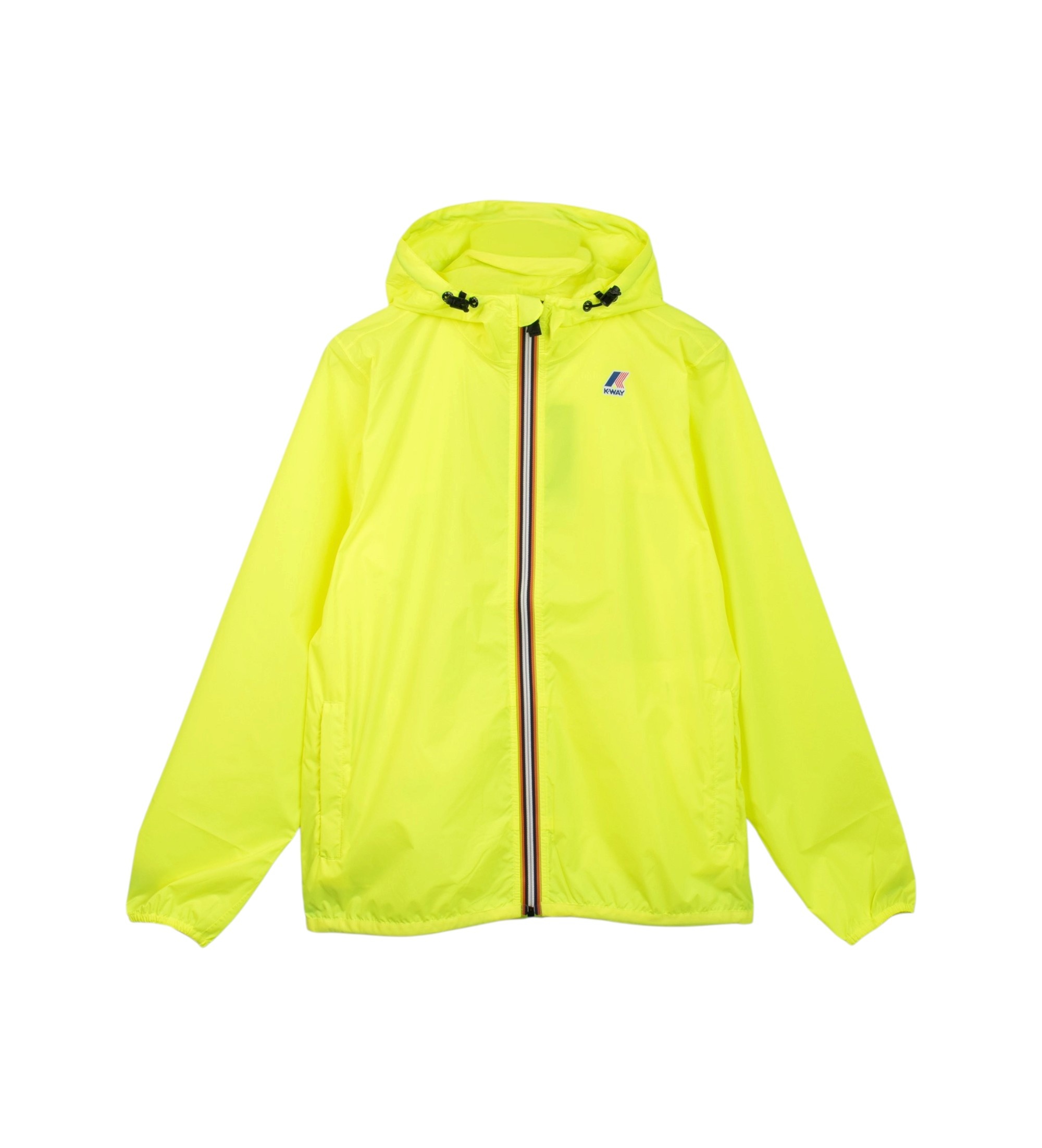 K-way Unisex. K3151FW Jacke Le Vrai 4.0 Claude Fluo gelb (M), Lässig, Polyester
