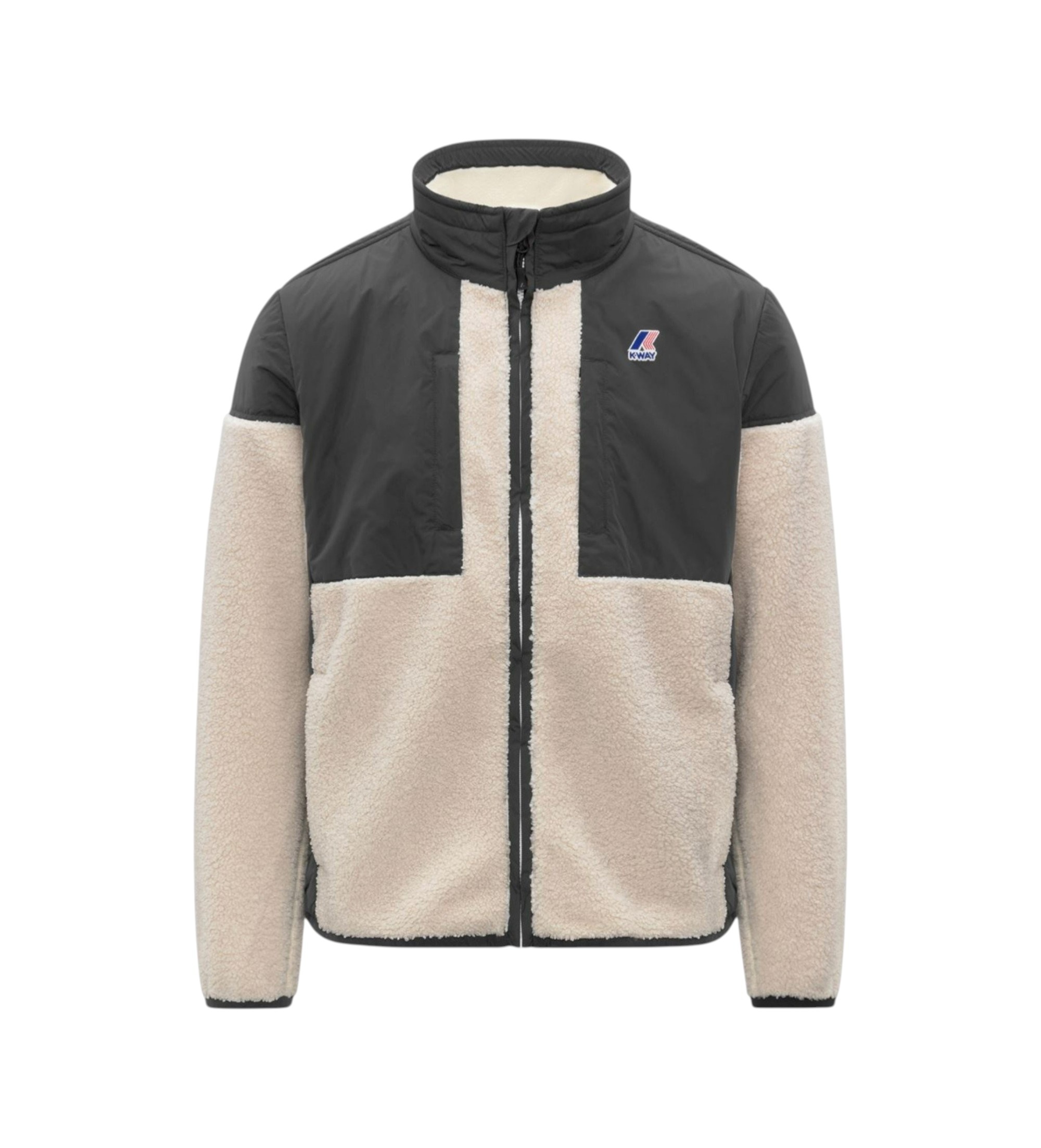 K-way Unisex. K6133HW Fleece Sixte 4.0 Orsetto beige, grau (XXL), Lässig, Polyester