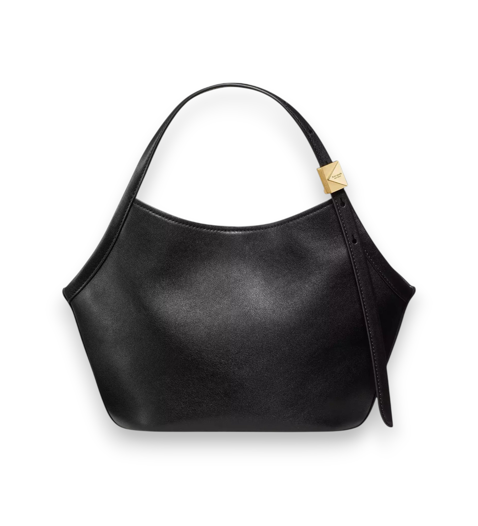 Kate Spade für Damen. KN091 Deco Small Tulip Tasche schwarz (OSFA), Lässig, Leder