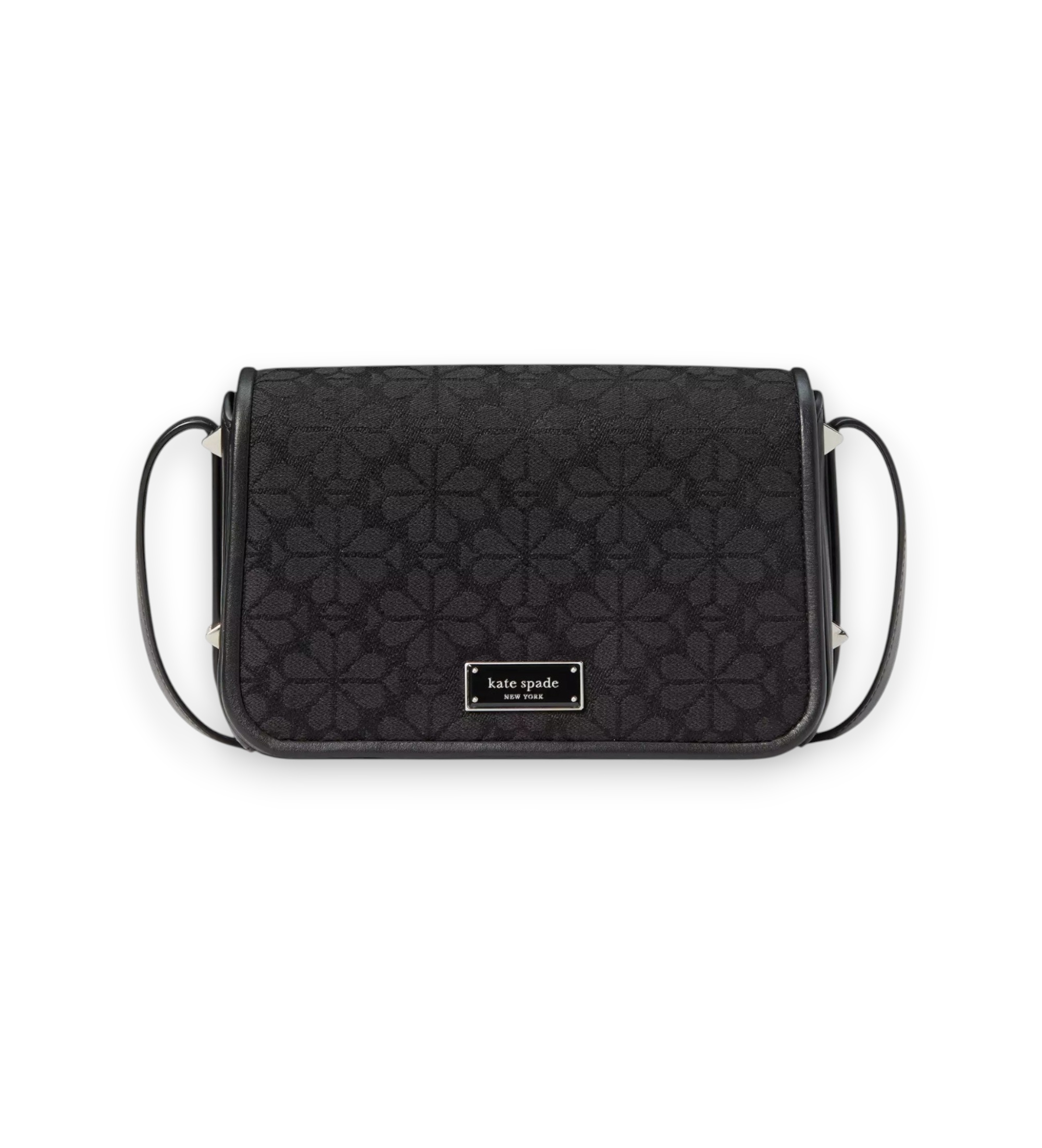 Kate Spade für Damen. KI453 Blumen Tasche schwarz (OSFA), Lässig, Leder