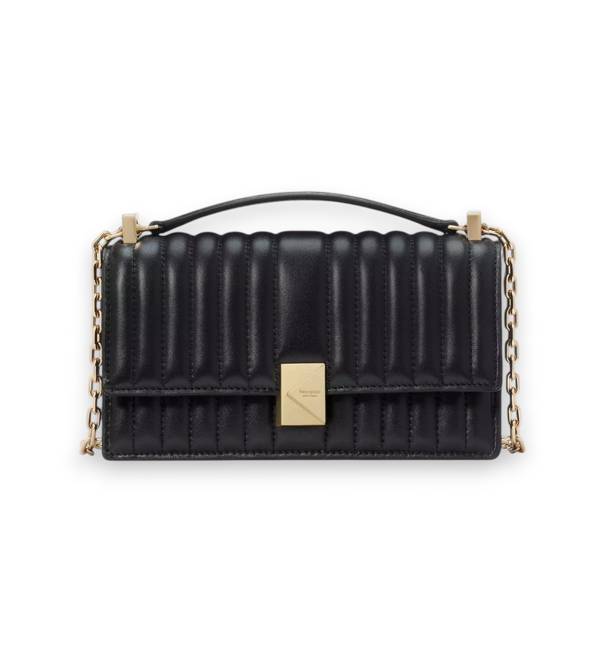 Kate Spade für Damen. KI763 Deco Mini Umhängetasche schwarz (OSFA), Lässig, Party, Leder