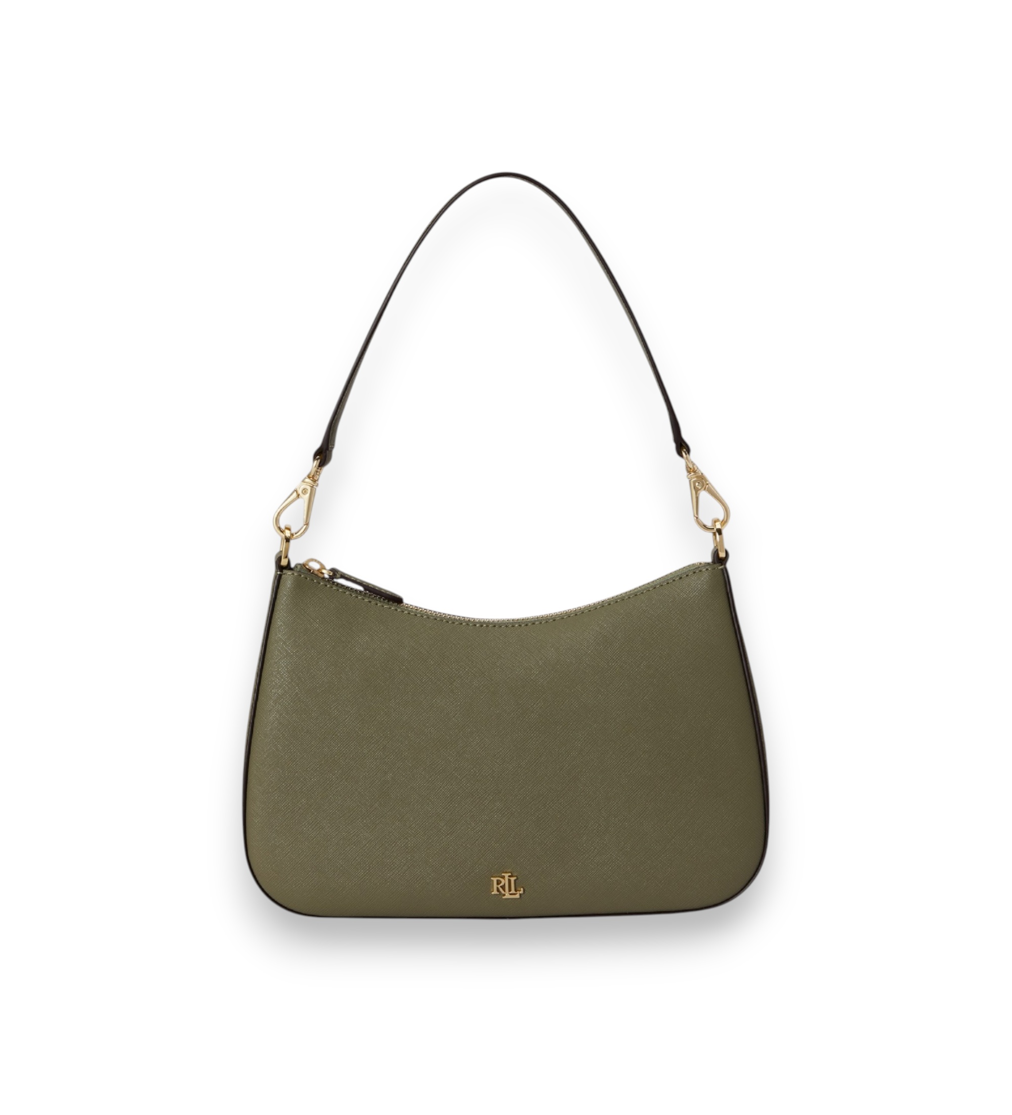 Lauren Ralph Lauren für Damen. 431883768060 Danni mittlere grüne Ledertasche (OSFA), Lässig, Klassisch
