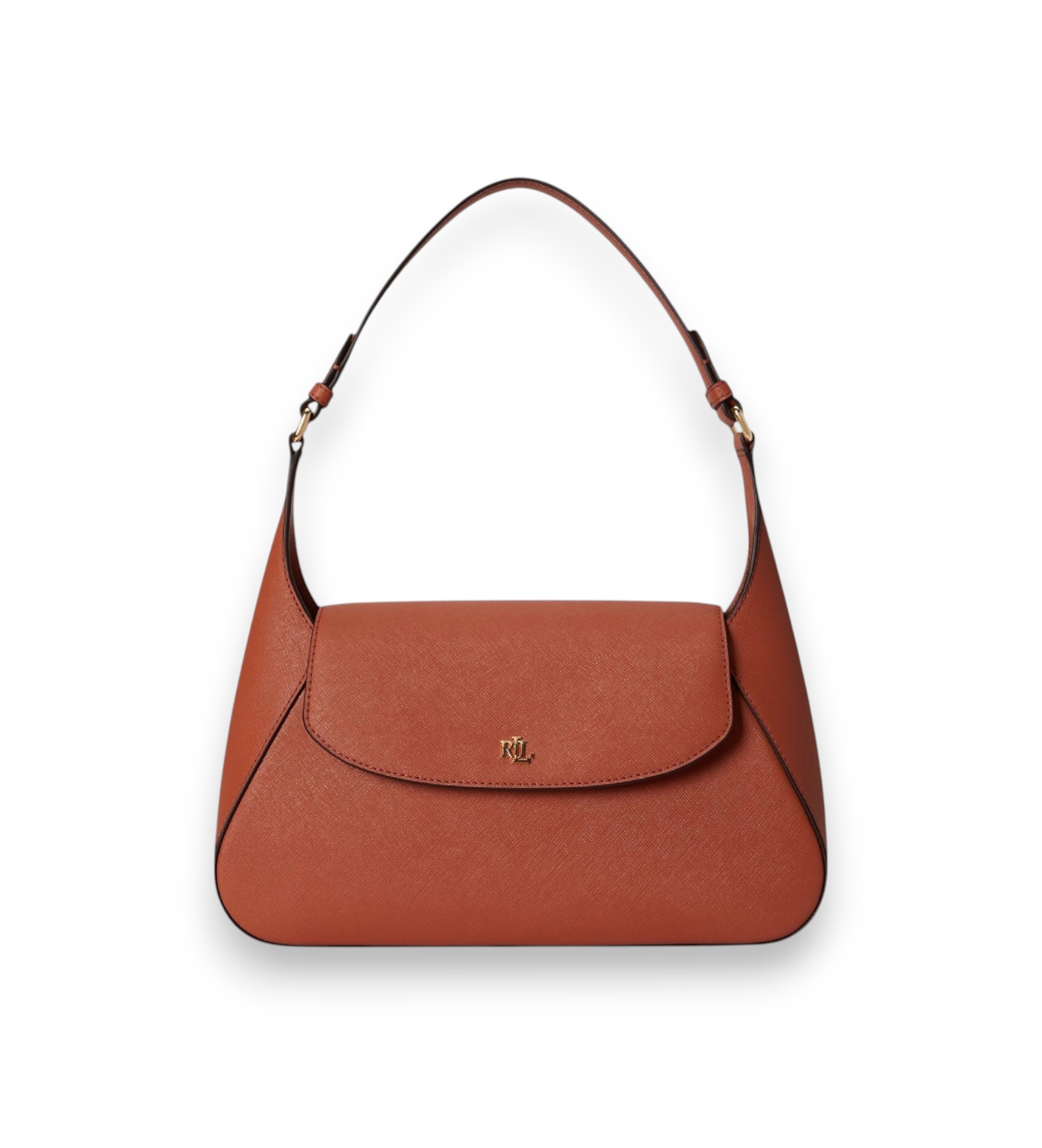 Lauren Ralph Lauren für Damen. 431969364018 Schylar Umhängetasche medium braun (OSFA), Lässig, Klassisch, Leder