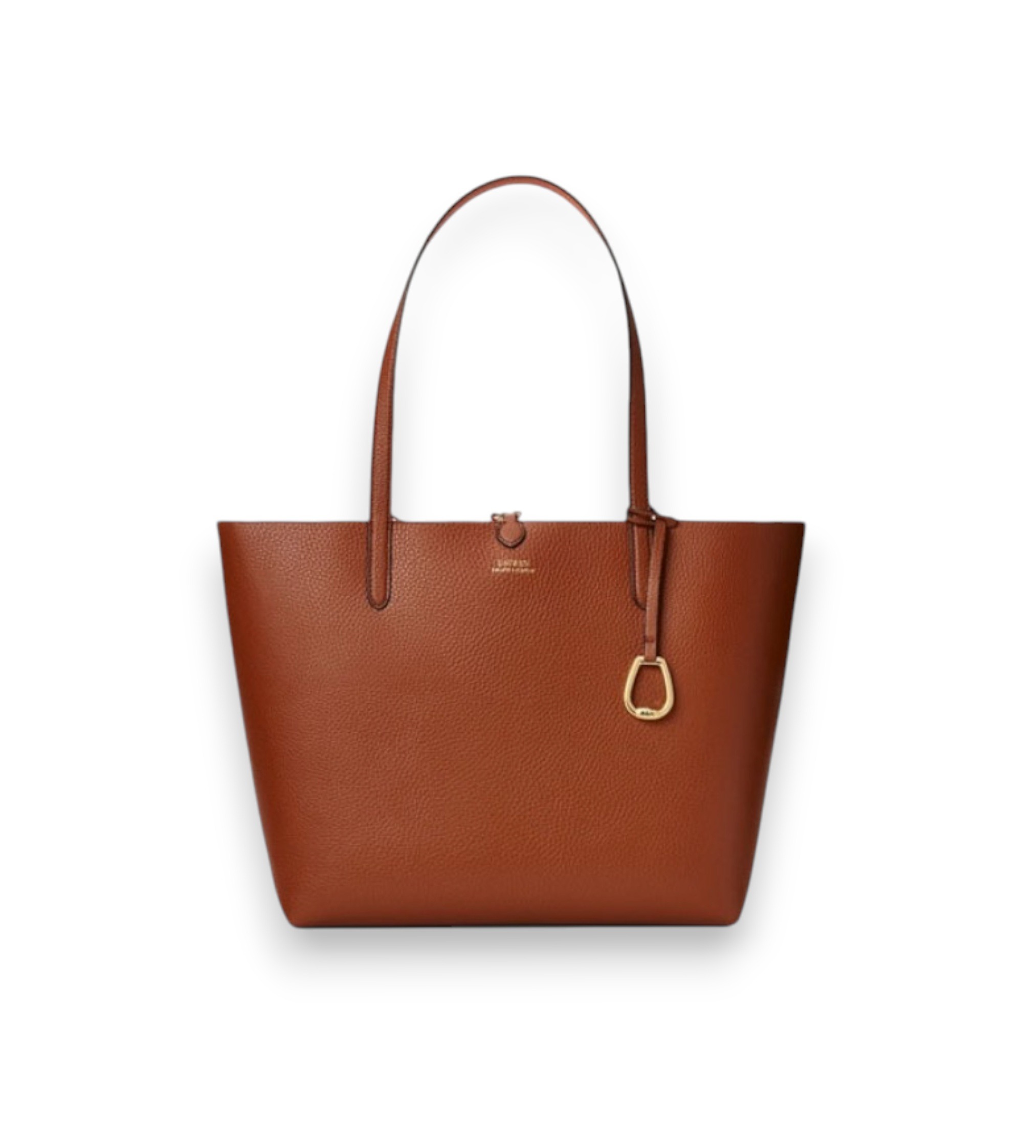 Lauren Ralph Lauren für Damen. 431795329002 Braune wendbare Medium Tote-Tasche (OSFA), Lässig, Polyurethan