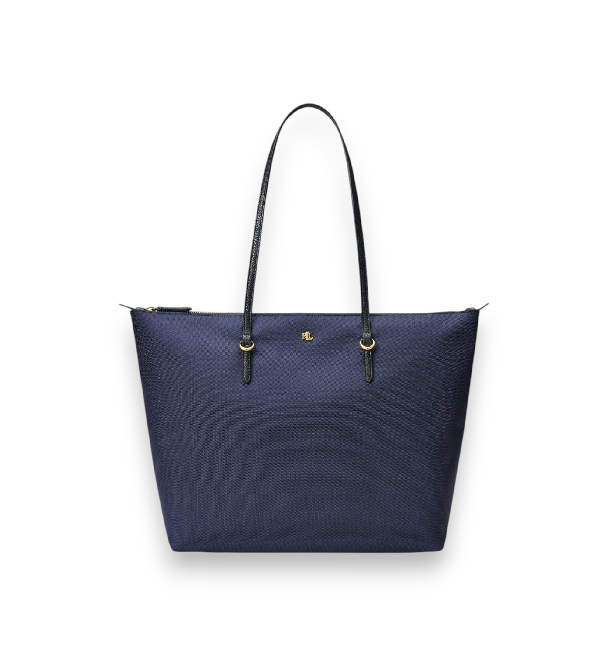 Lauren Ralph Lauren für Damen. 431950007001 Große Keaton Tote-Tasche aus marineblauem Nylon (OSFA), Lässig, Recyceltes Nylon