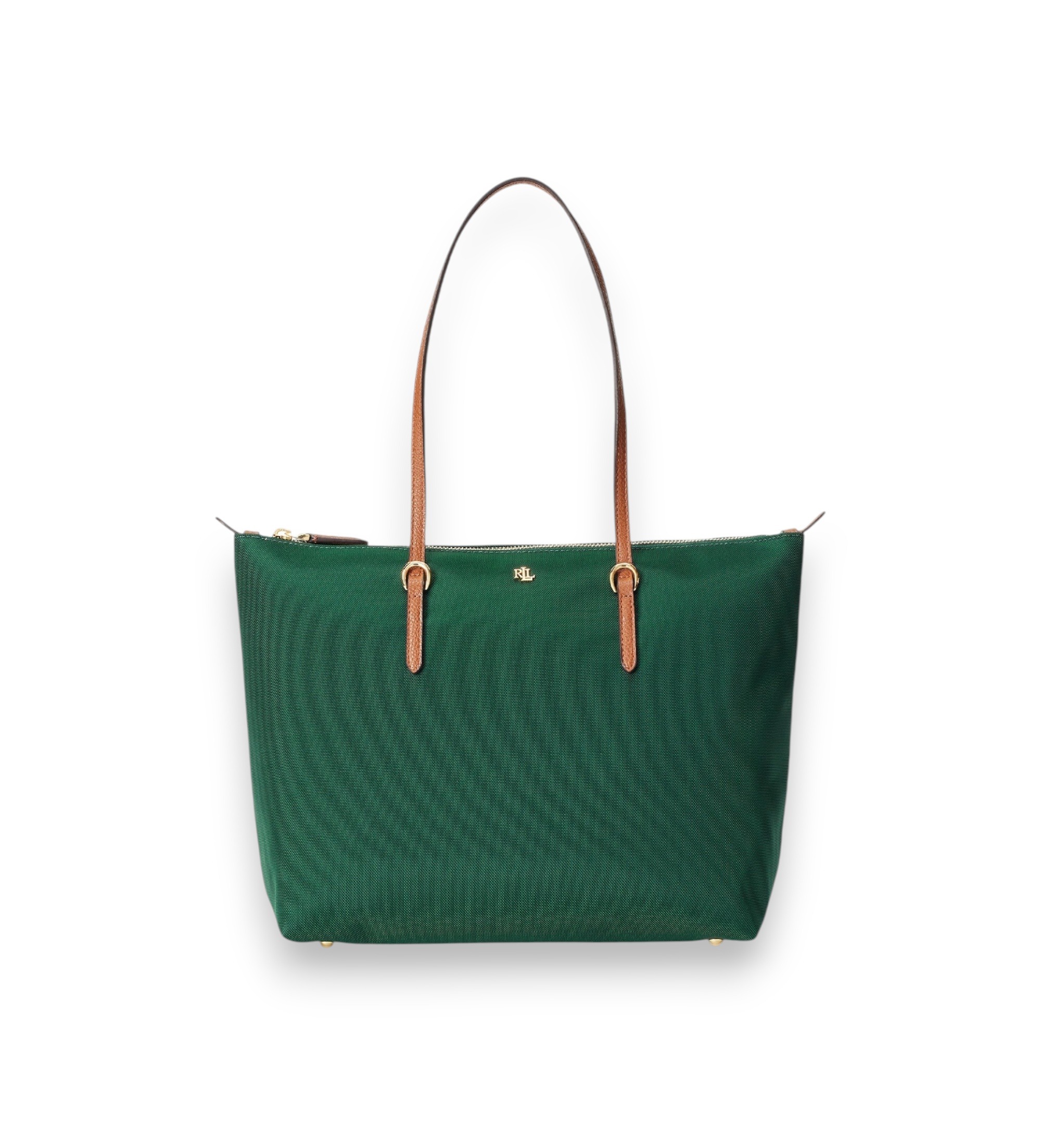 Lauren Ralph Lauren für Damen. 431916737004 Mittelgroße Keaton Tote-Tasche aus Nylon in Grün (OSFA), Lässig