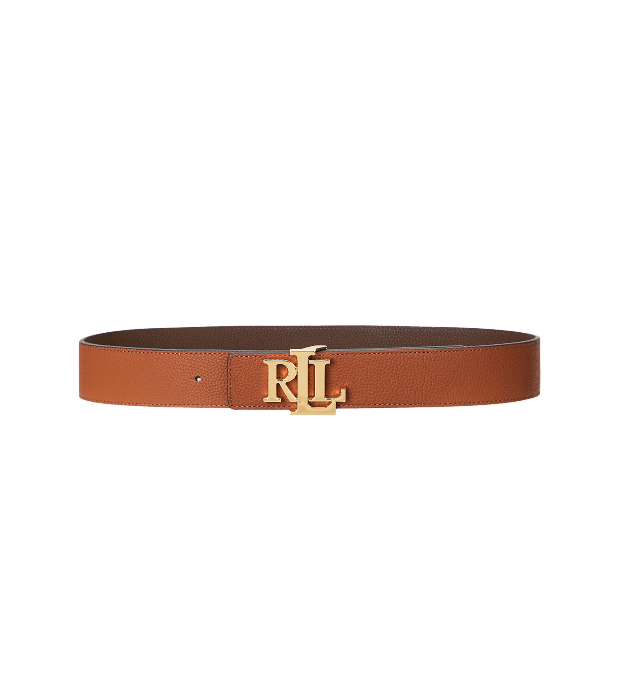 Lauren Ralph Lauren für Damen. 412912040002 Wendbarer Ledergürtel braun, schokolade (M), Lässig