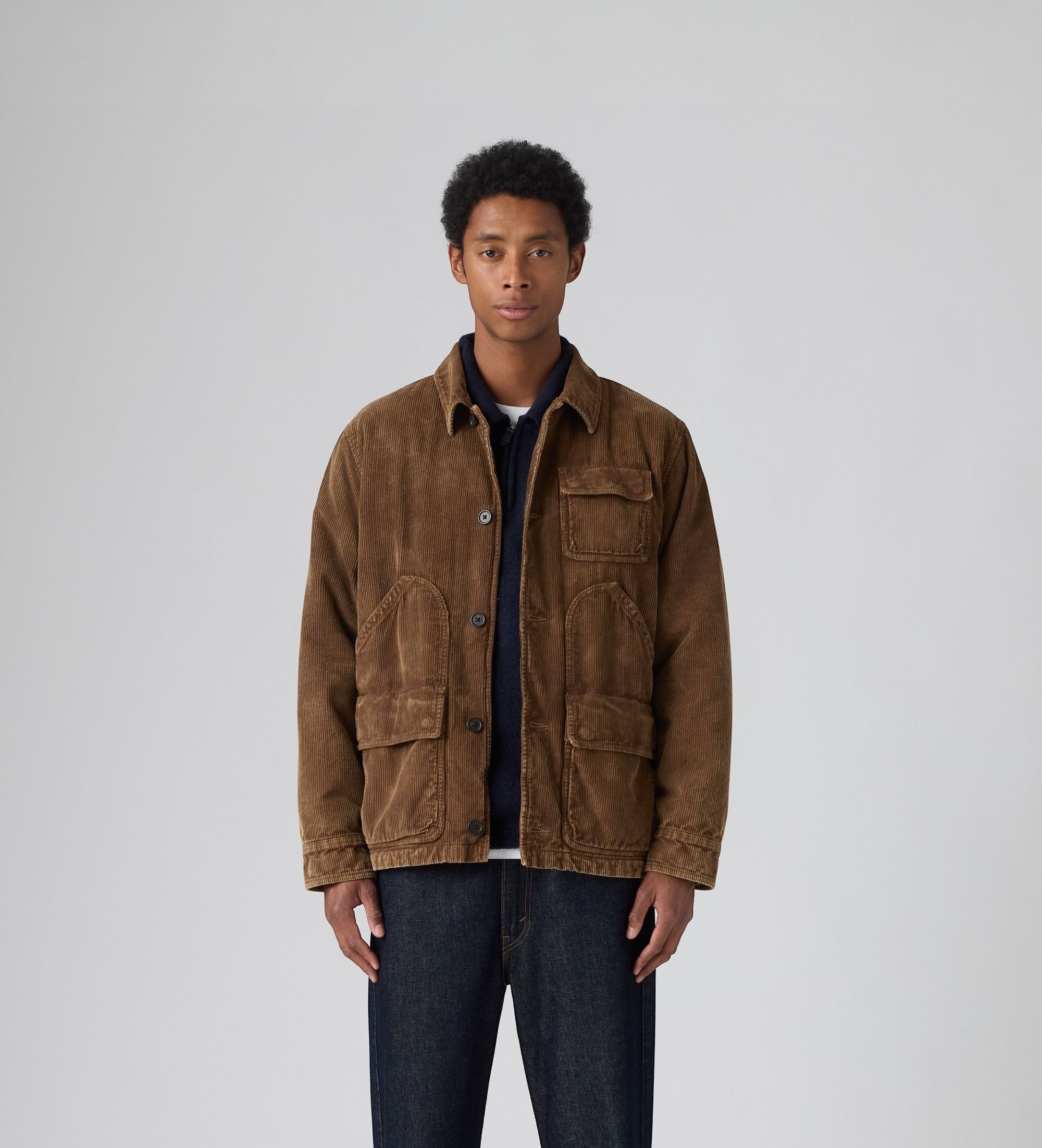 Levi's für Herren. 007S0-0000 Jacke Amador Woodland braun (M), Baumwolle, Draußen