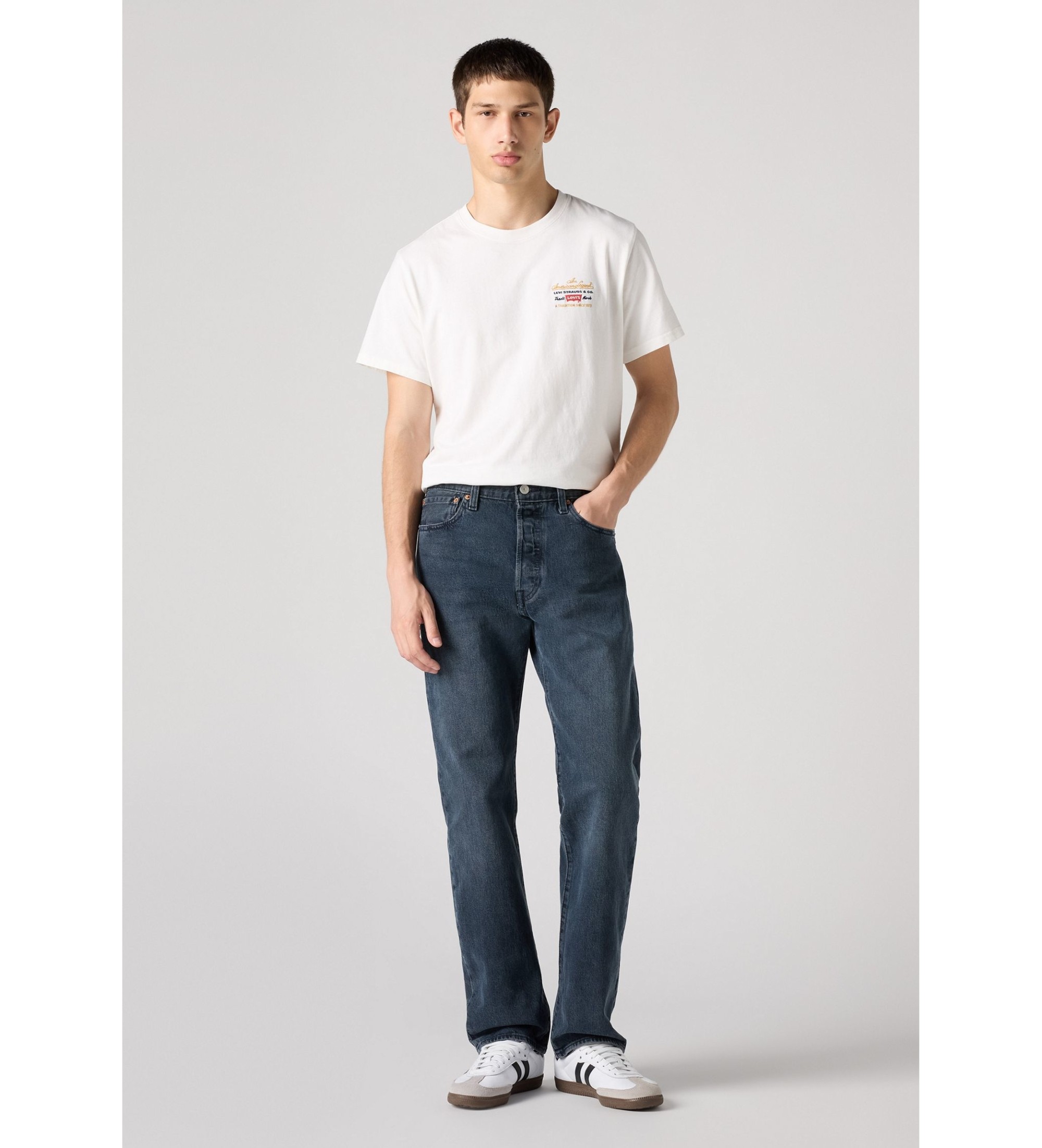 Levi's für Herren. 00501-3473 Jeans 501 Original blau (38/32), Lässig, Baumwolle, Denim