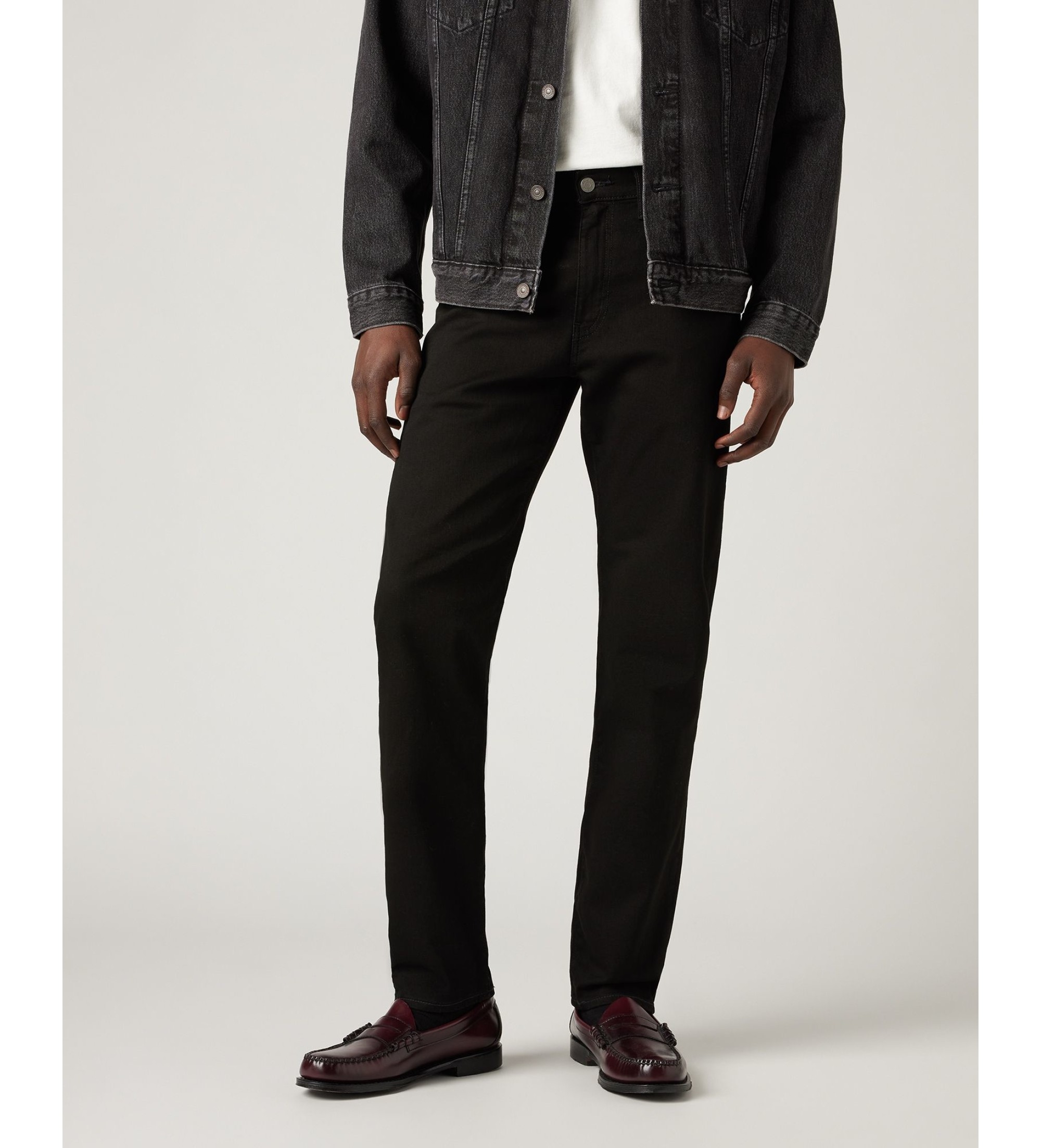 Levi's für Herren. 29507-0031 Jeans 502 Tapered schwarz (38/32), Lässig, Baumwolle, Denim, Nachhaltig