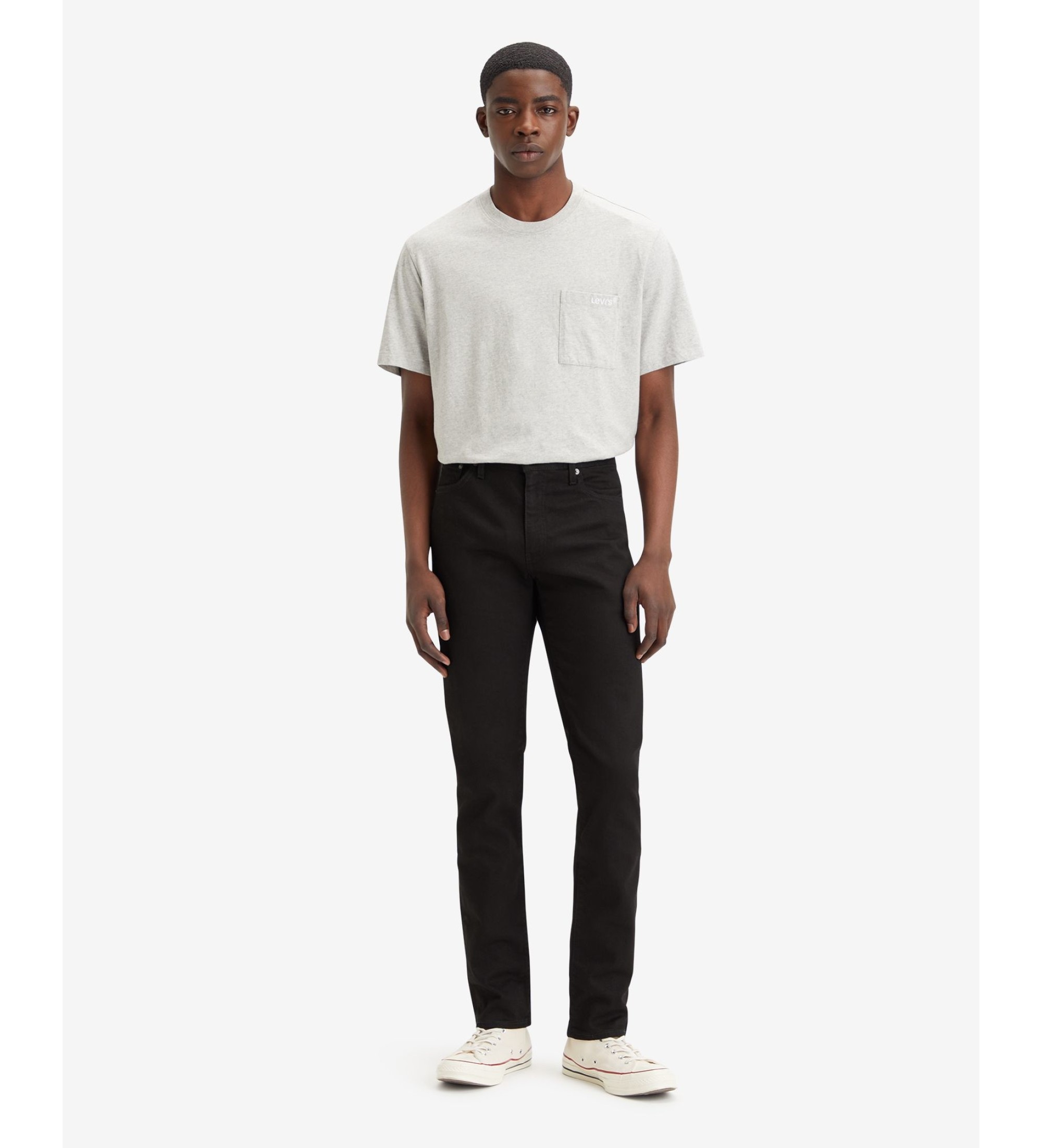 Levi's für Herren. 04511-1507 Jeans 511 Slim Hellschwarz (30/32), Lässig, Baumwolle, Denim, Nachhaltig