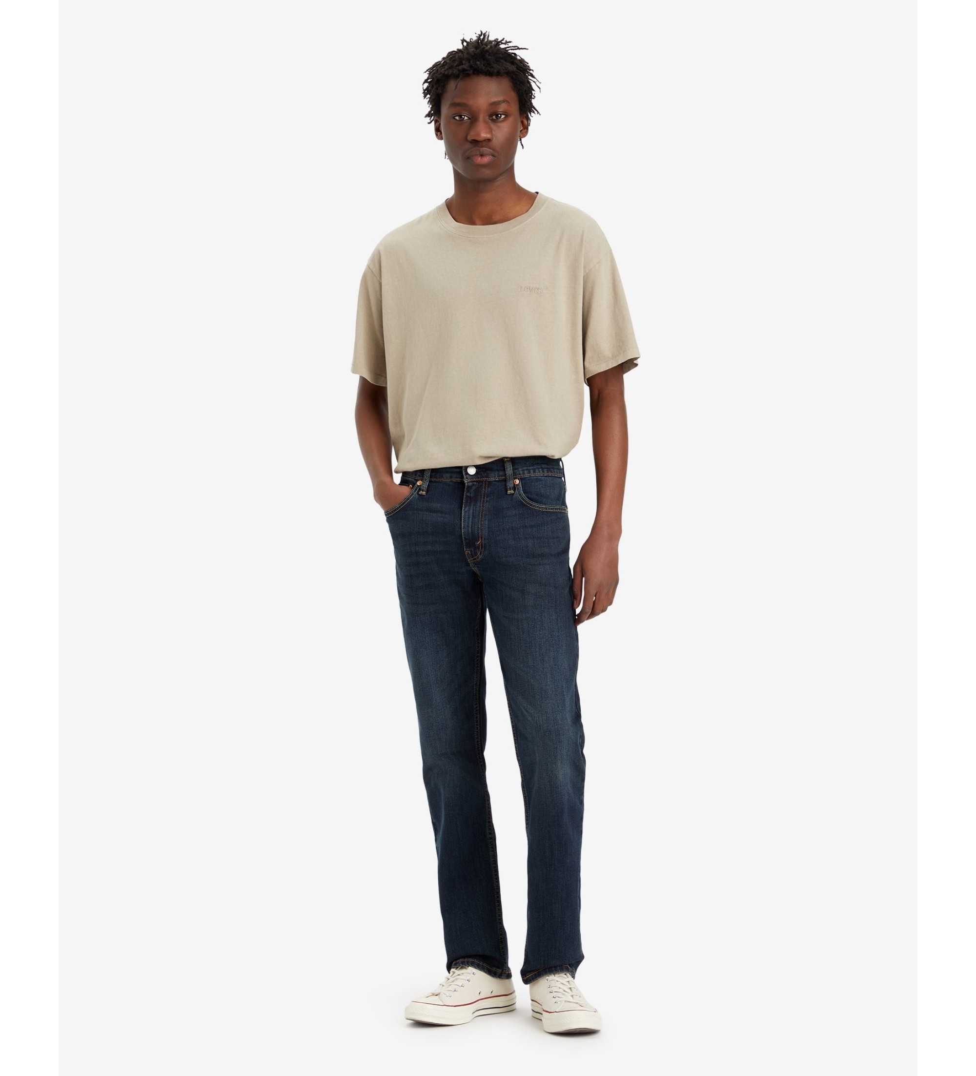 Levi'svoor mannen. 04511-1390 Jeans 511 Slim Sequoia marineblauw (30/32), Casual, Katoen, Denim