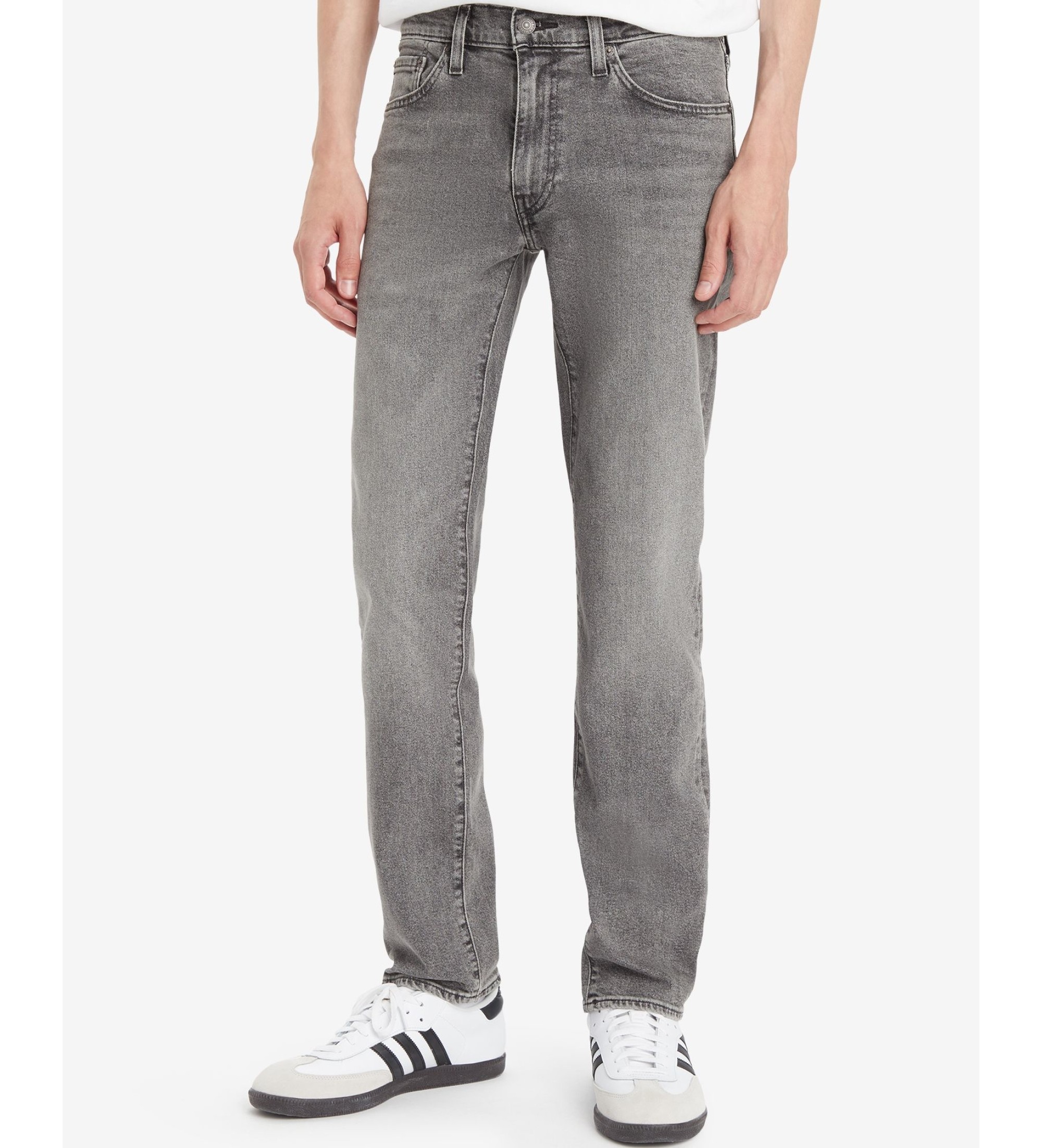 Levi's für Herren. 04511-5825 Jeans 511 Slim (33/30), Lässig, Grau, Baumwolle, Denim