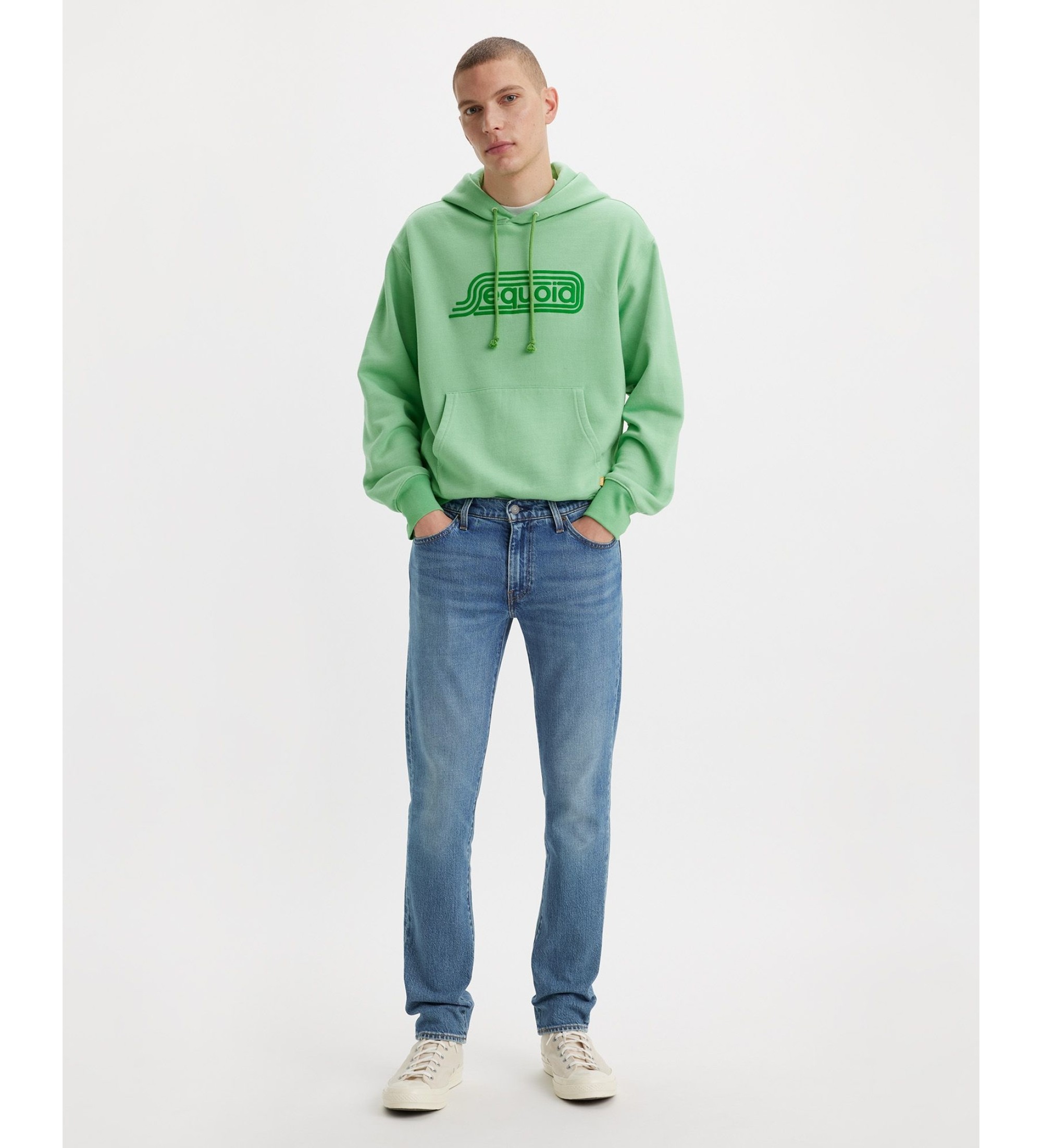Levi's für Herren. 04511-5834 Jeans 511 Slim blau (34/32), Lässig, Baumwolle, Denim