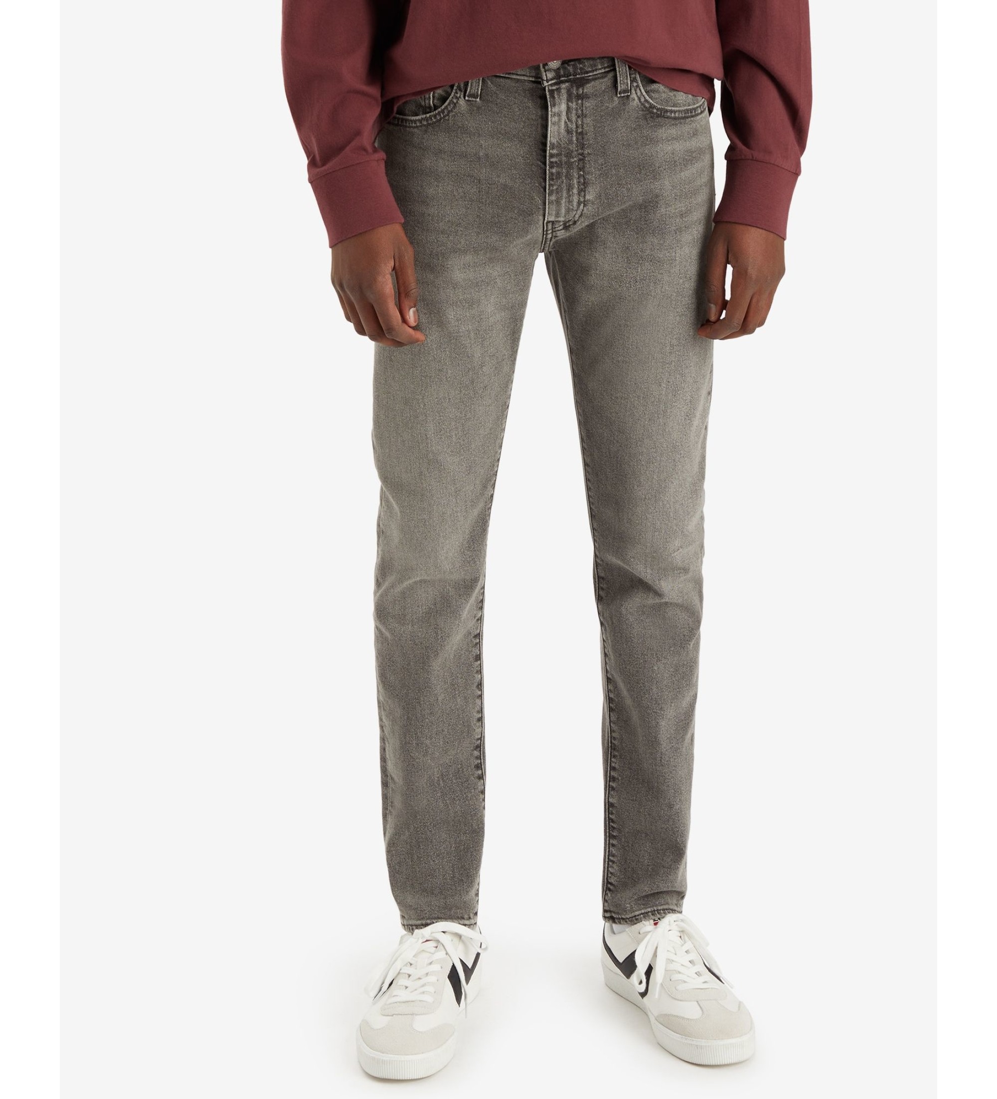 Levi's für Herren. 28833-1262 Jeans 512 Slim Taper grau (31/34), Lässig, Baumwolle, Denim