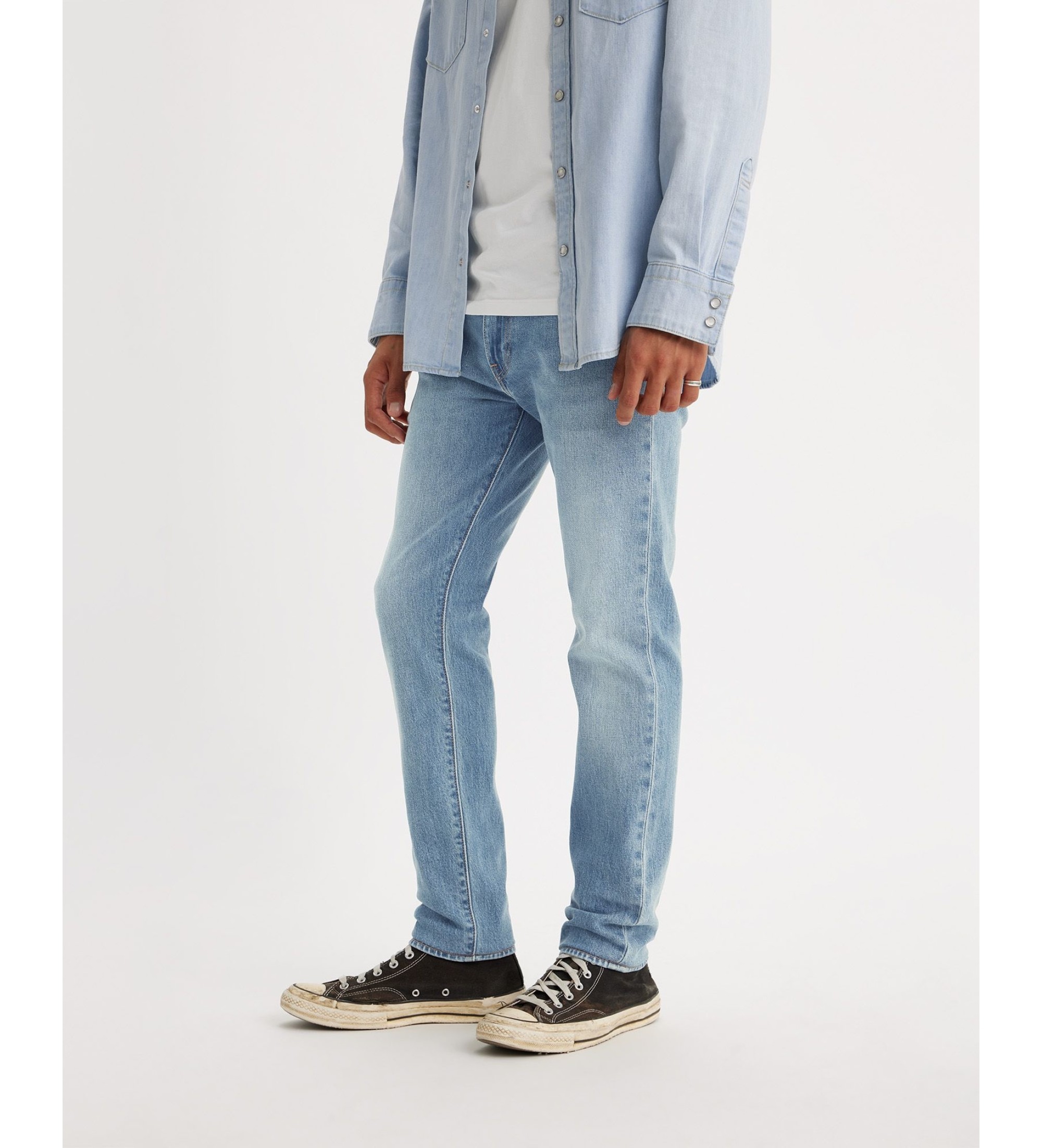 Levi'svoor mannen. 28833-0588 Jeans 512 Slim Taper blauw (29/30), Casual, Katoen, Denim, Duurzaam