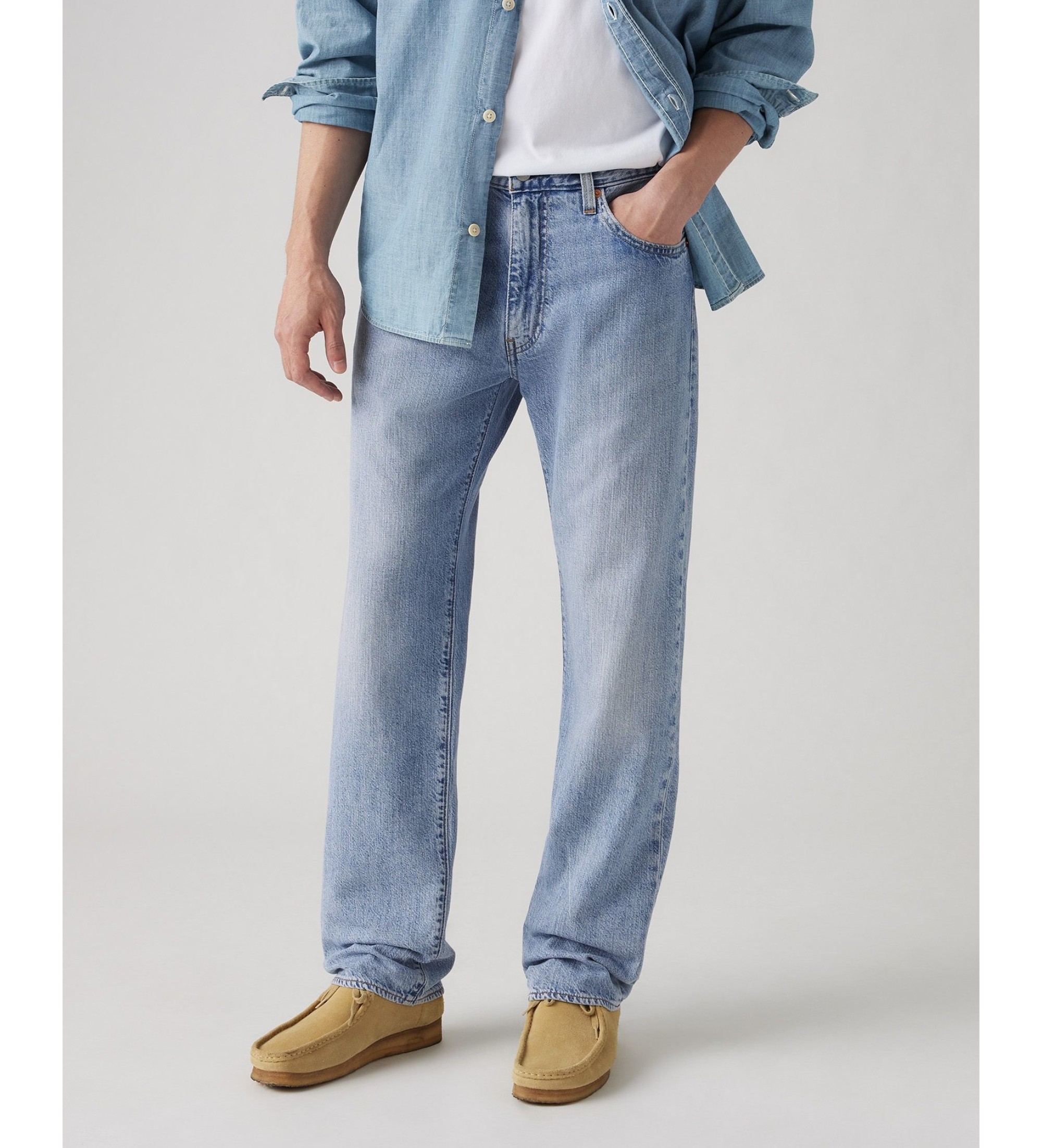Levi's für Herren. 000LO-0009 Jeans 555 Relaxed Straight blau (36/32), Lässig, Baumwolle, Denim