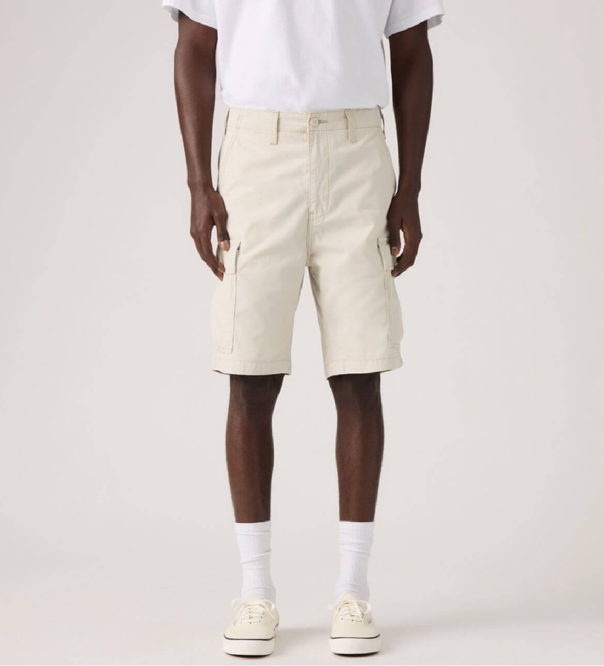 Levi's für Herren. 001KG-0054 Carrier Cargo Bermudashorts beige (31), Lässig, Baumwolle