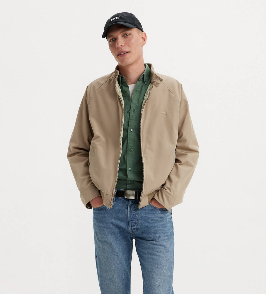 Levi's für Herren. A7235-0001 Baker Harrington Jacke braun (XXL), Lässig, Polyester, Langarm
