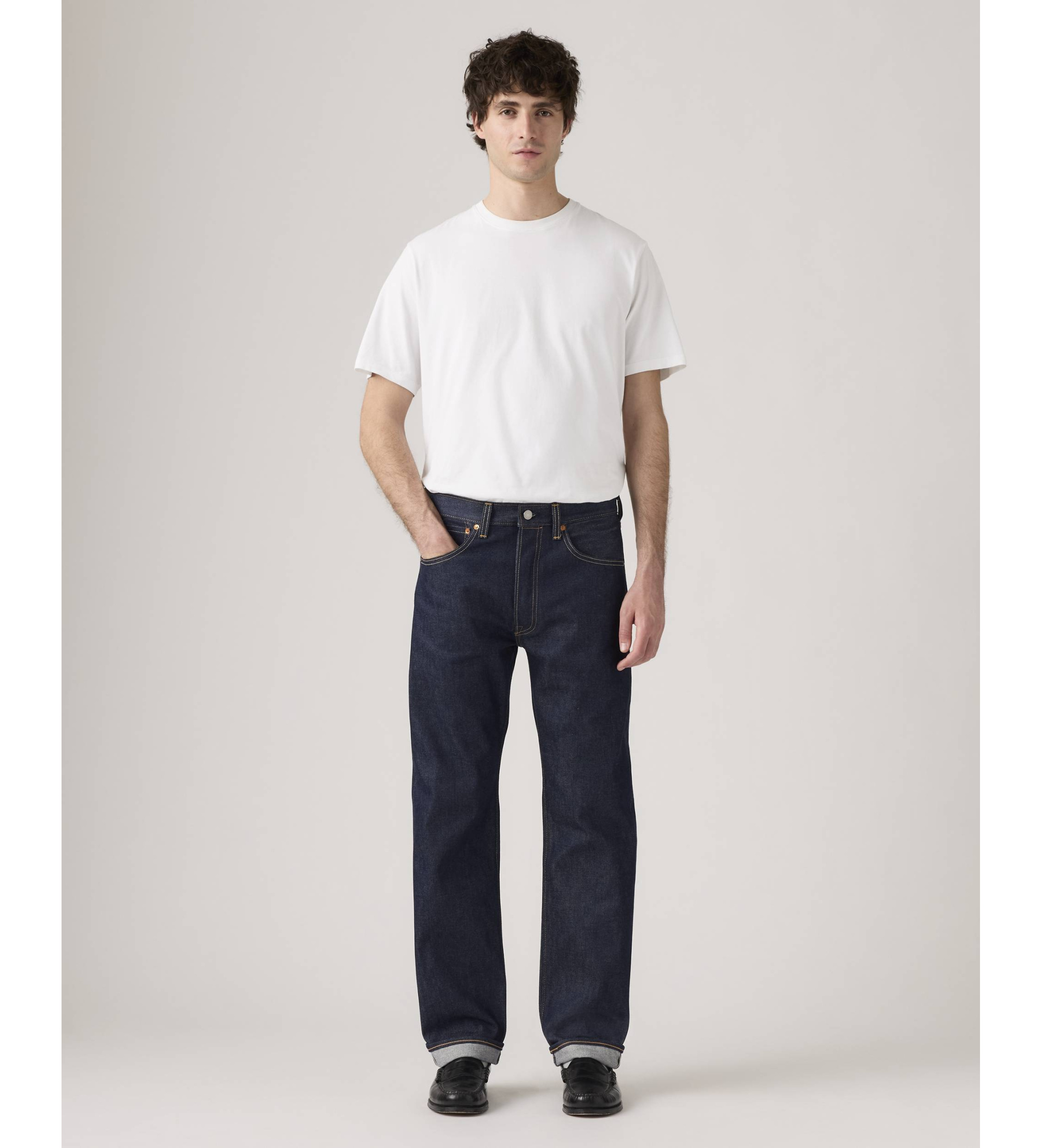Levi's für Herren. 00501-3722 Jeans 501 Original navy (36/32), Lässig, Baumwolle, Denim, Marine