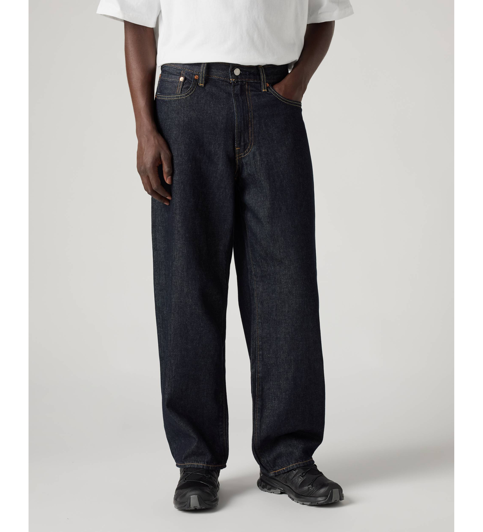 Levi's für Herren. A4750-0018 Jeans 578 Baggy navy (34/32), Lässig, Baumwolle, Denim, Marine