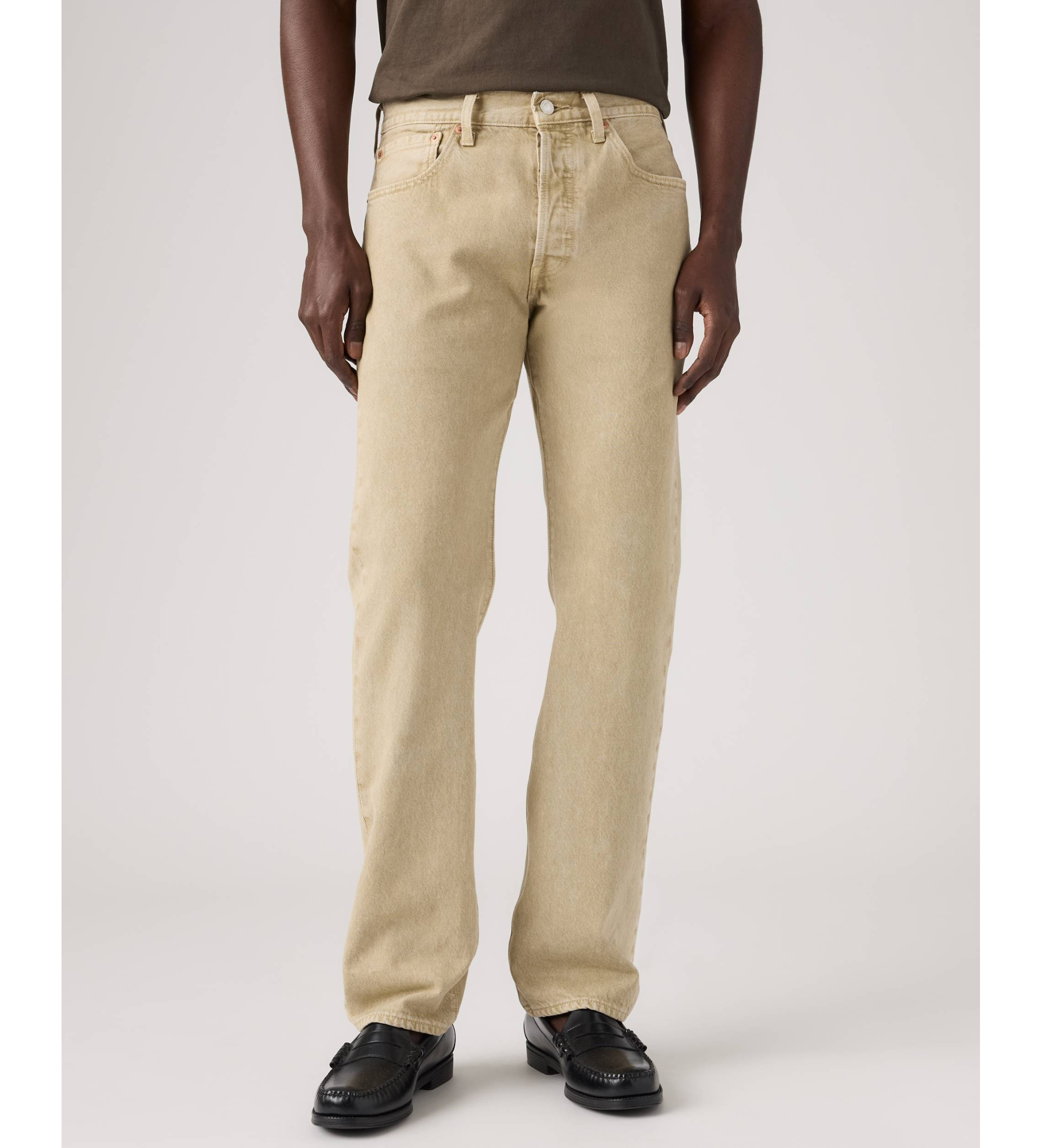 Levi's für Herren. 00501-3898 Jeans 501 Original Fit camel (29/32), Beige, Lässig, Baumwolle, Denim
