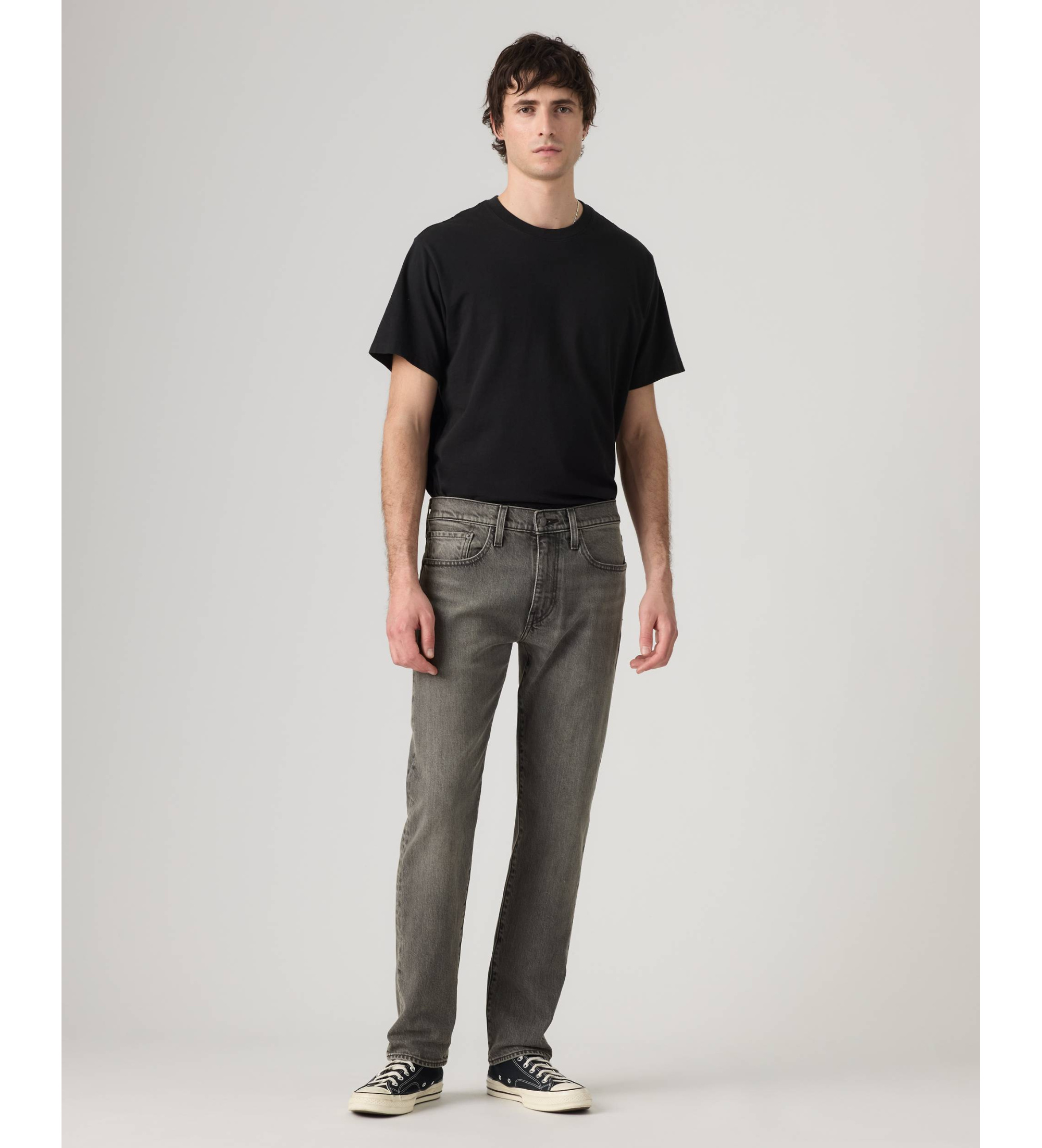 Levi's für Herren. 29507-1884 Jeans 502 Taper, grau (36/32), Lässig, Baumwolle, Denim