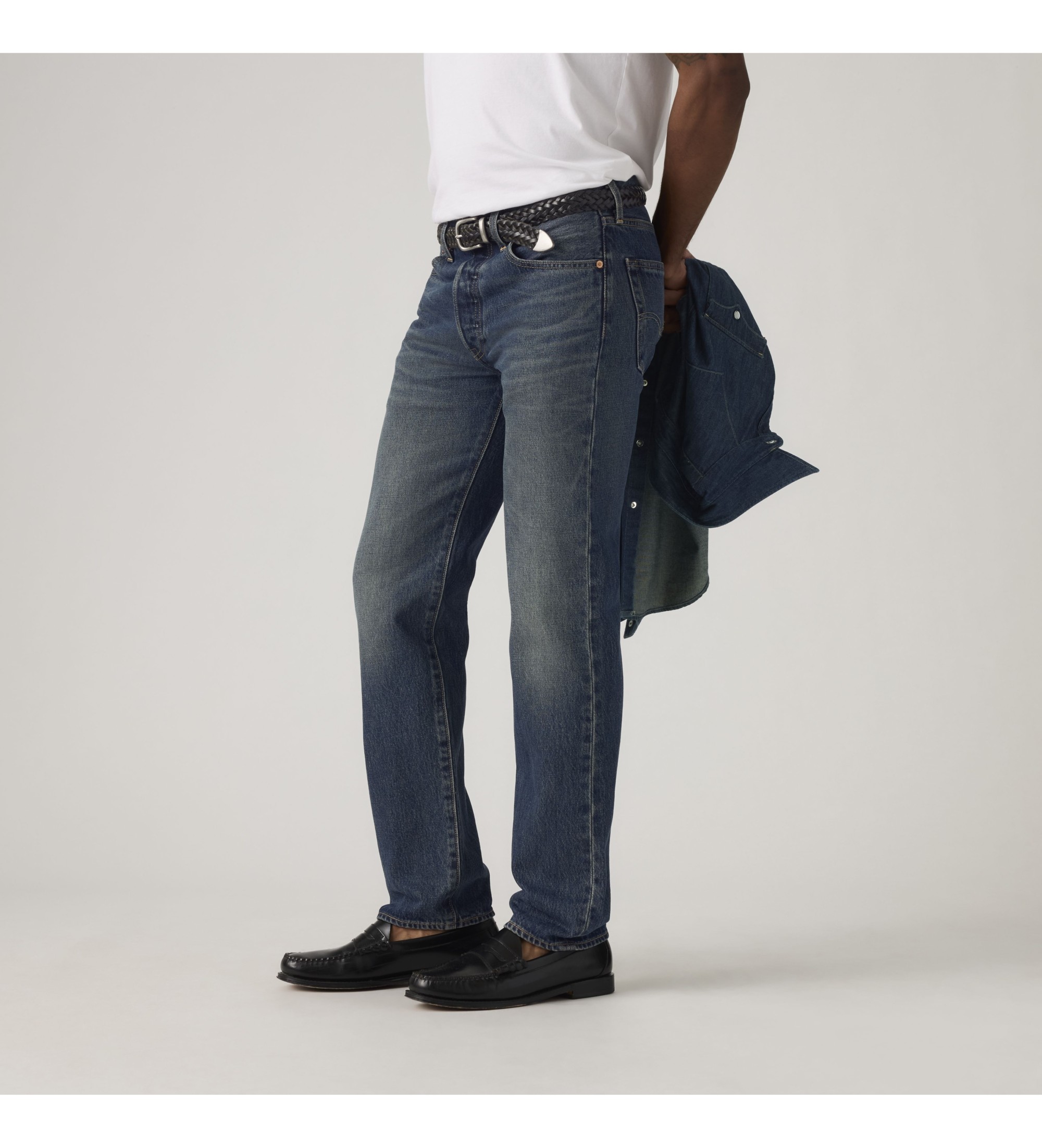 Levi's für Herren. 00501-3852 Jeans 501 Original Fit blau (30/32), Lässig, Baumwolle, Denim