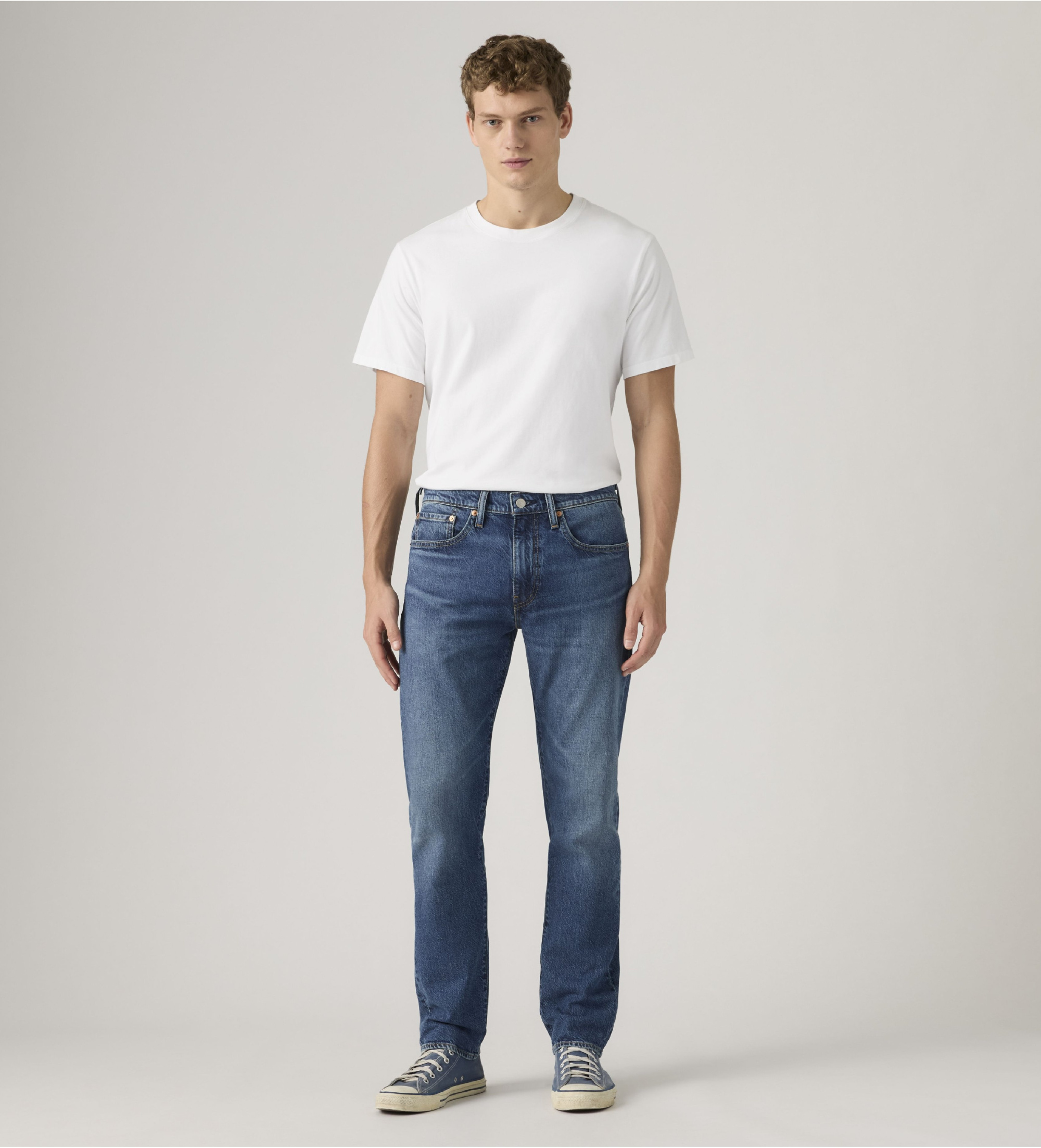 Levi's für Herren. 29507-1831 Jeans 502 Taper blau (32/32), Lässig, Baumwolle, Denim