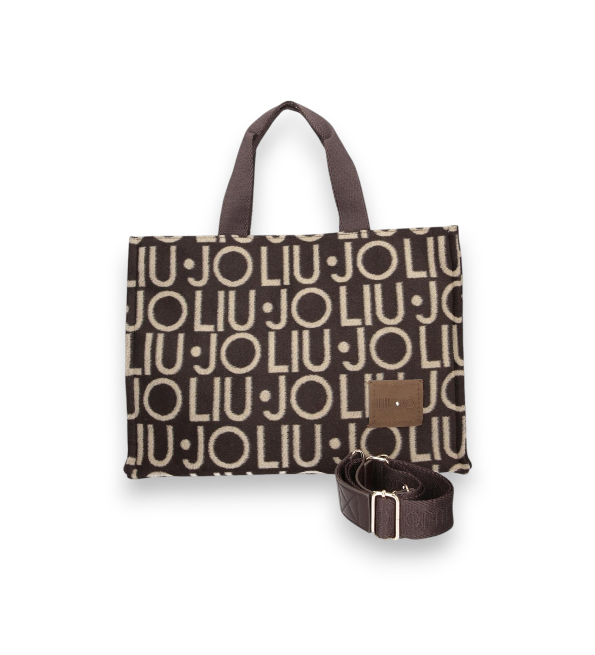 Liu Jo für Damen. 2F6037-T2742 Tasche Bag T.moro braun (OSFA), Lässig, Tierdruck, Polyester