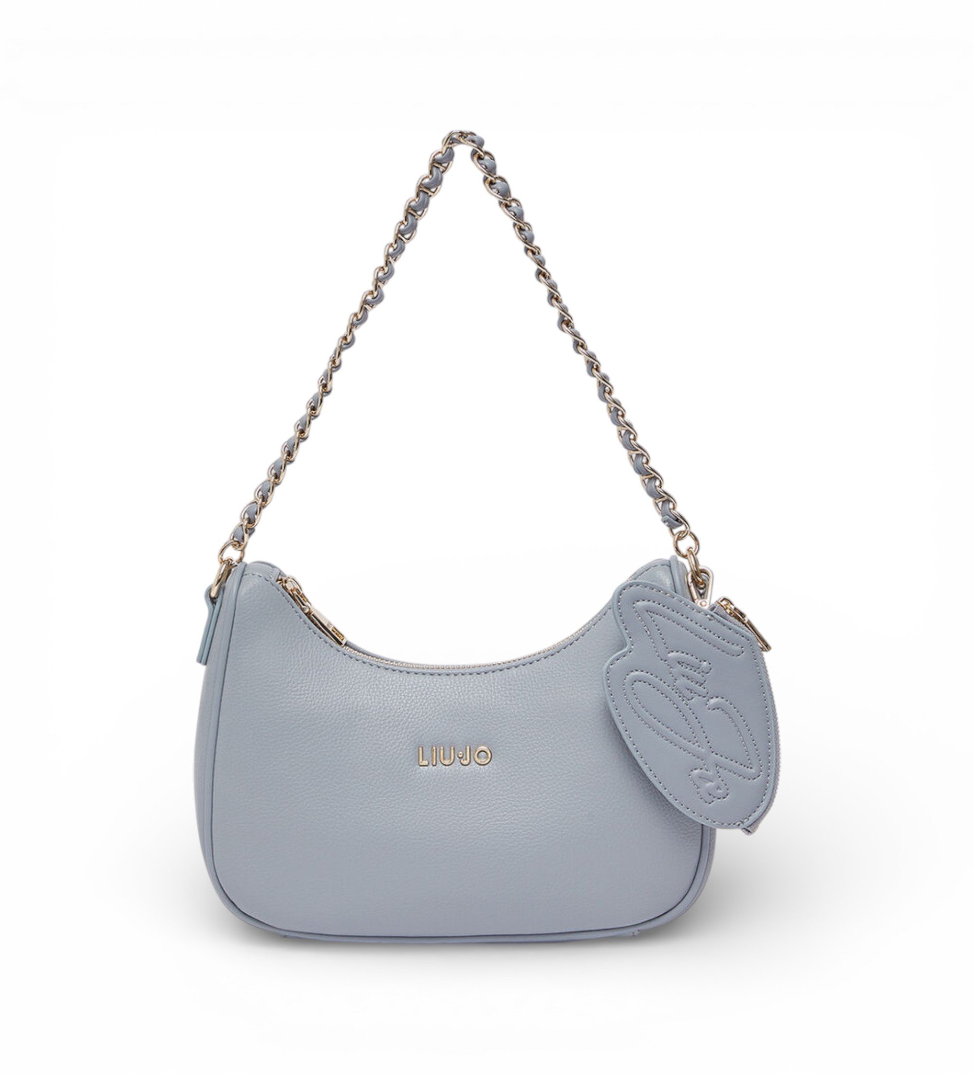 Liu Jo für Damen. AA6180-E1012 Kleine Hobo-Tasche mit blauem Münzfach (OSFA), Lässig, Polyester