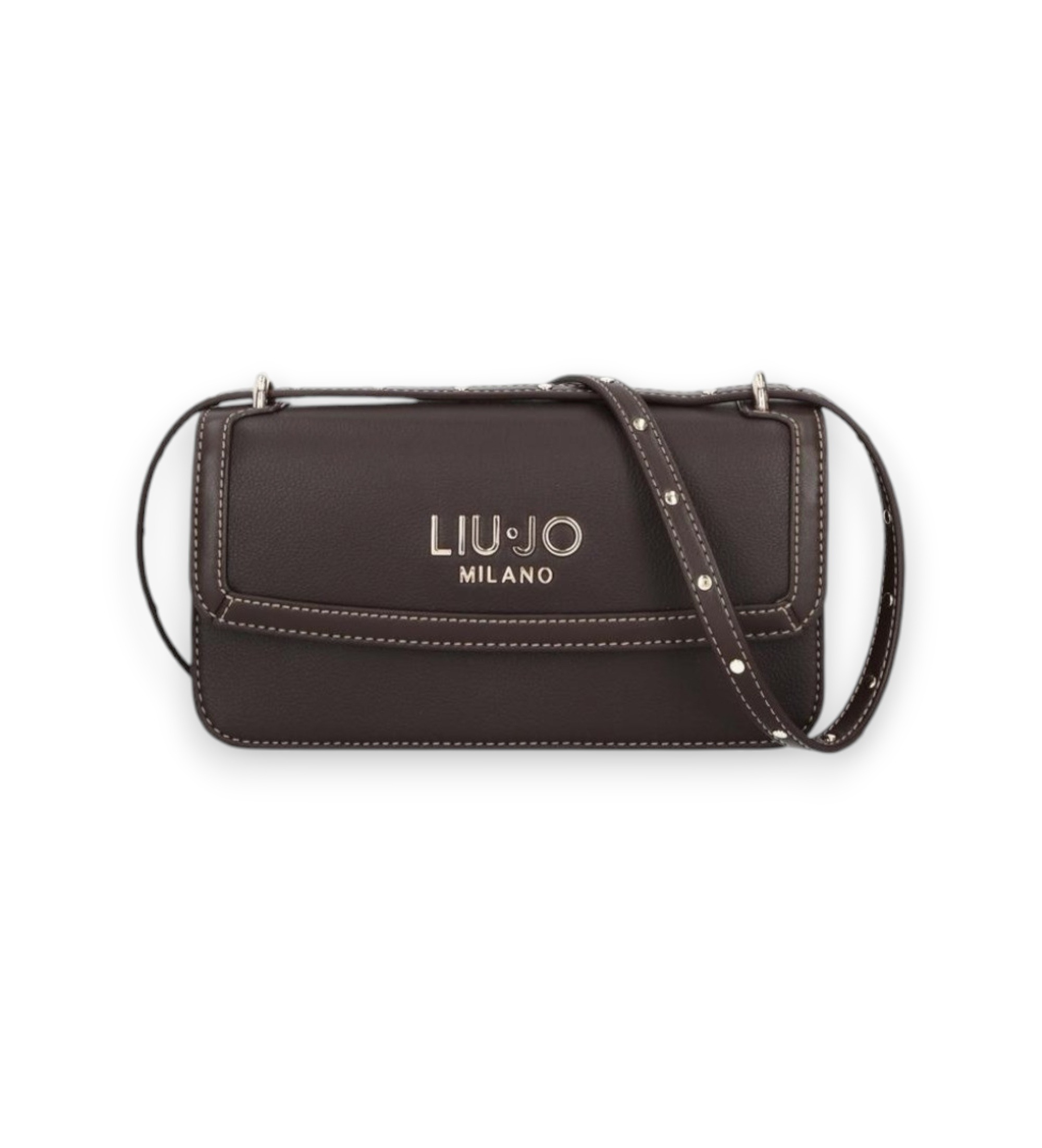 Liu Jo für Damen. AF6073-E1120 Crossover-Tasche Deep braun (OSFA), Lässig, Polyester