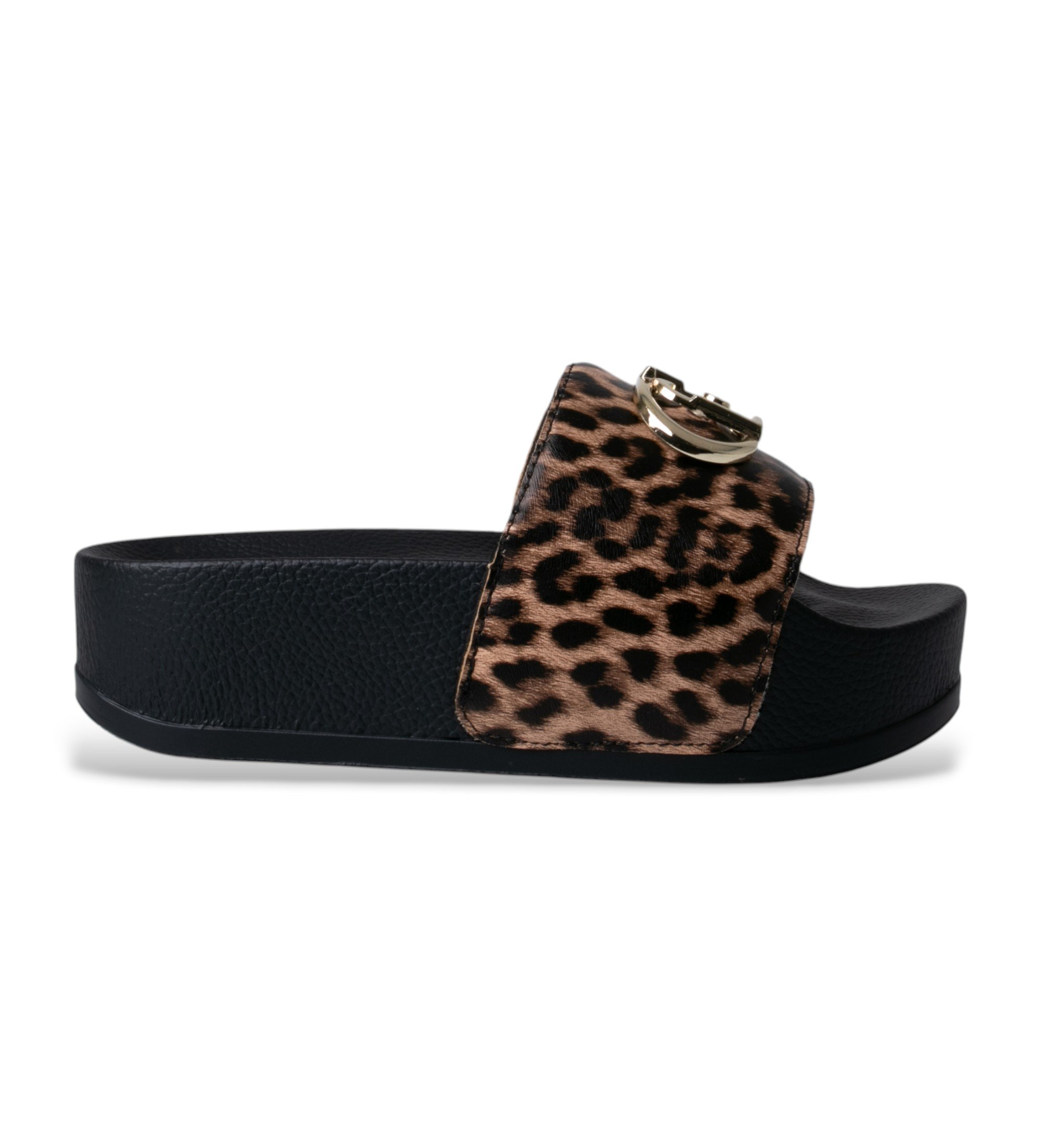 Liu Jo für Damen. BA6077EX022S19C1 Sandalen Mykonos01 schwarz (40), 3 bis 5 cm, Keine, Lässig