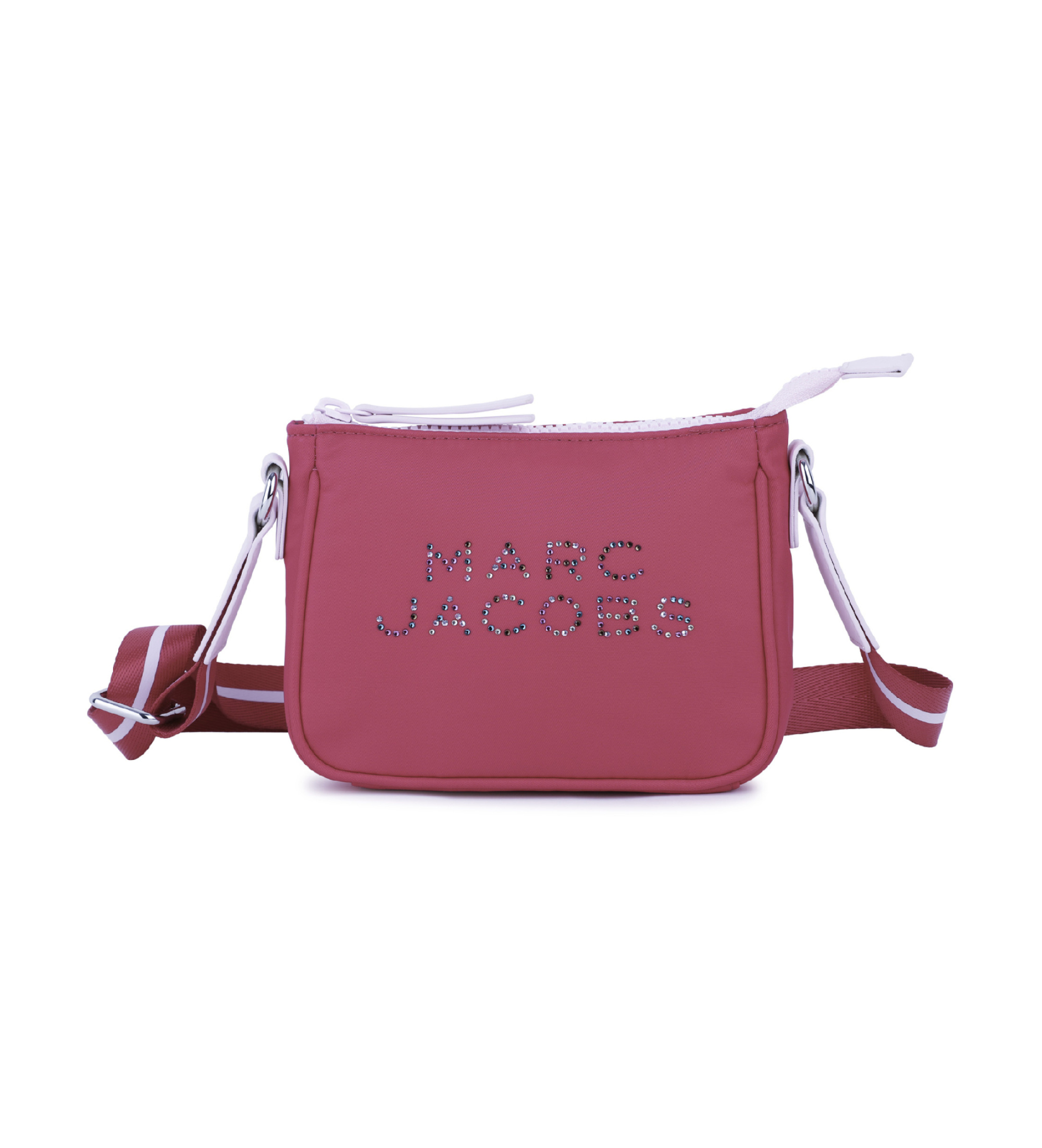 Marc Jacobs für Mädchen. W60837 Verstellbarer Schultergurt rosa (OSFA), Lässig, Polyester, Kinderbekleidung