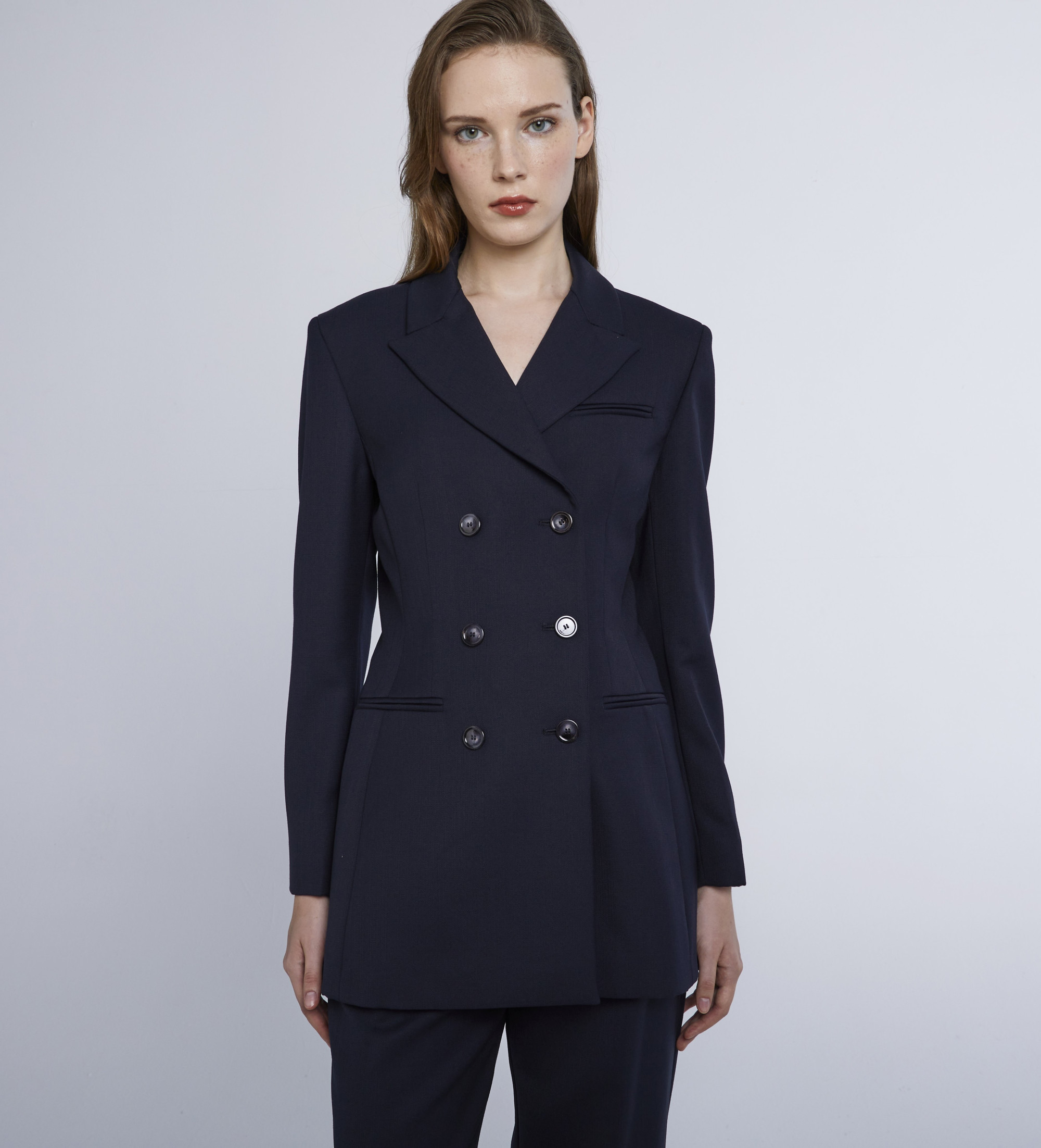 Marella für Damen. 2423046032200 Jacke Approdo navy (38), Lässig, Party, Klassisch, Polyester, Marine