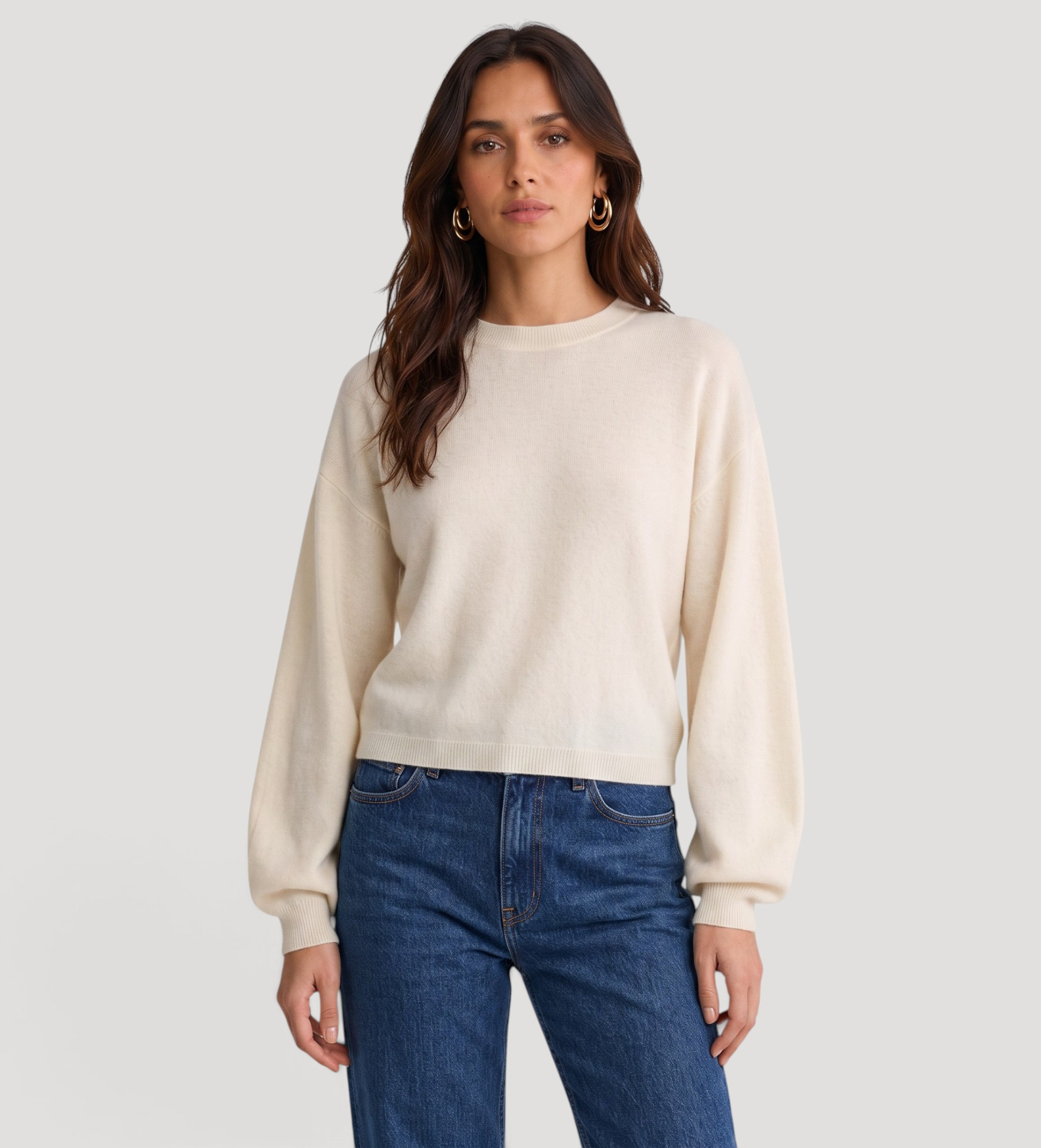 Marella für Damen. 2623366091200 Kimono-Strickjacke Cera beige (M), Lässig, Cachemir